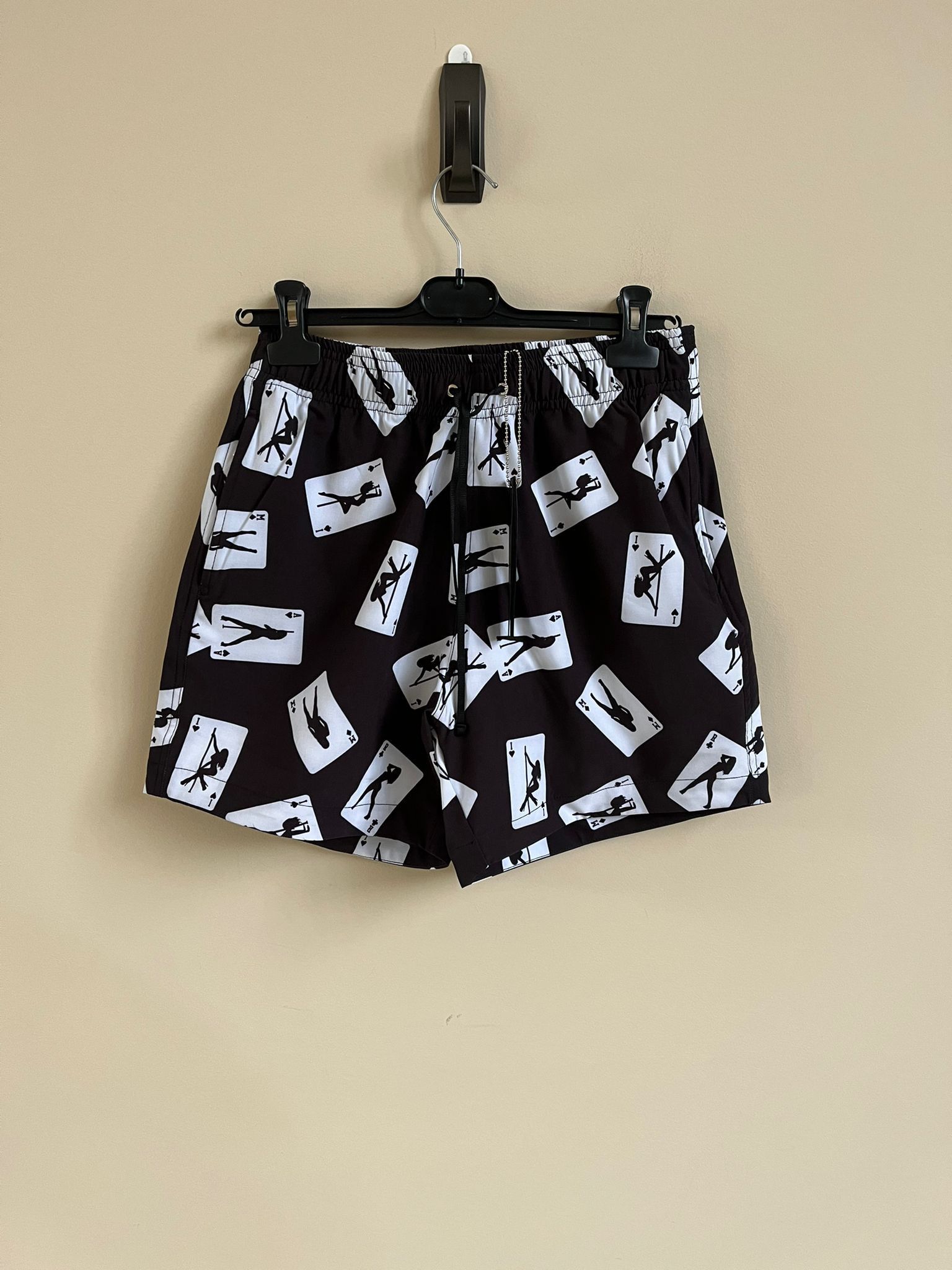 Amiri Card Trunks Shorts in Black Size US 30 / EU 46 - 1 Thumbnail