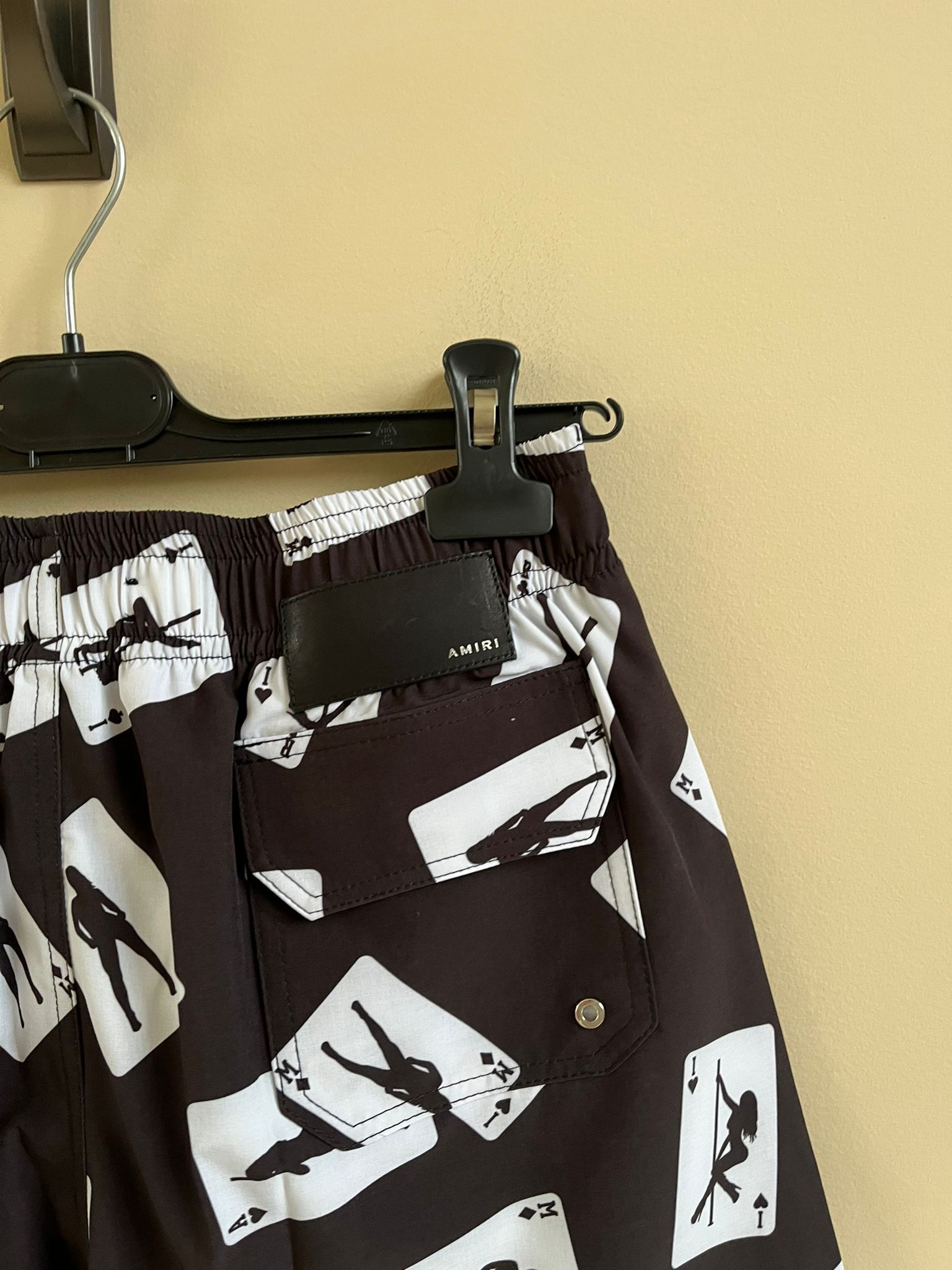 Amiri Card Trunks Shorts in Black Size US 30 / EU 46 - 12 Thumbnail