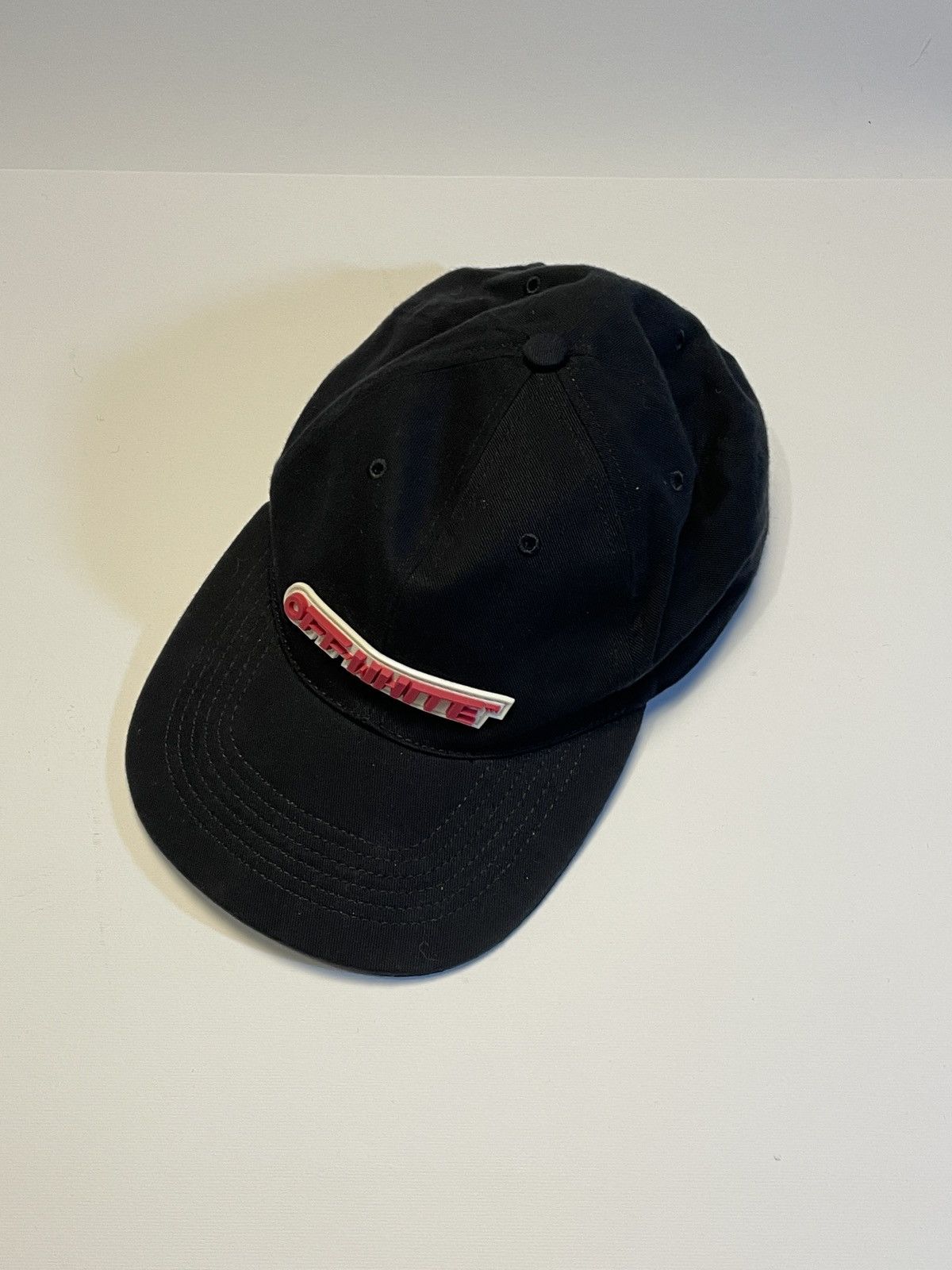 Off-White Off White Rubberized Logo Cap Size ONE SIZE - 3 Thumbnail