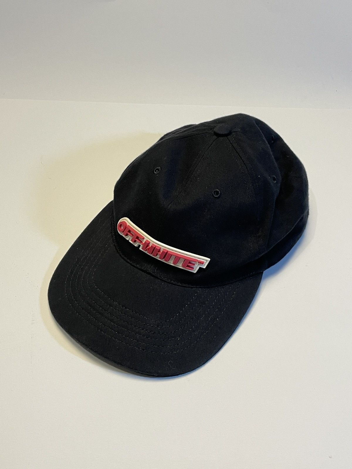 Off-White Off White Rubberized Logo Cap Size ONE SIZE - 2 Thumbnail
