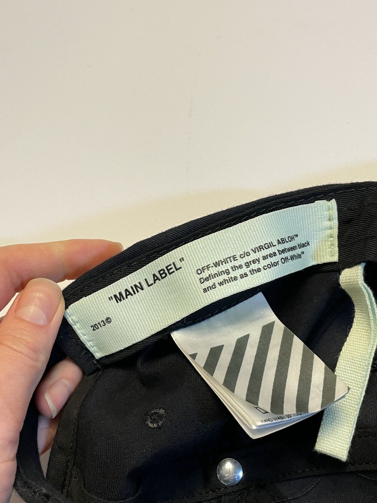 Off-White Off White Rubberized Logo Cap Size ONE SIZE - 7 Thumbnail