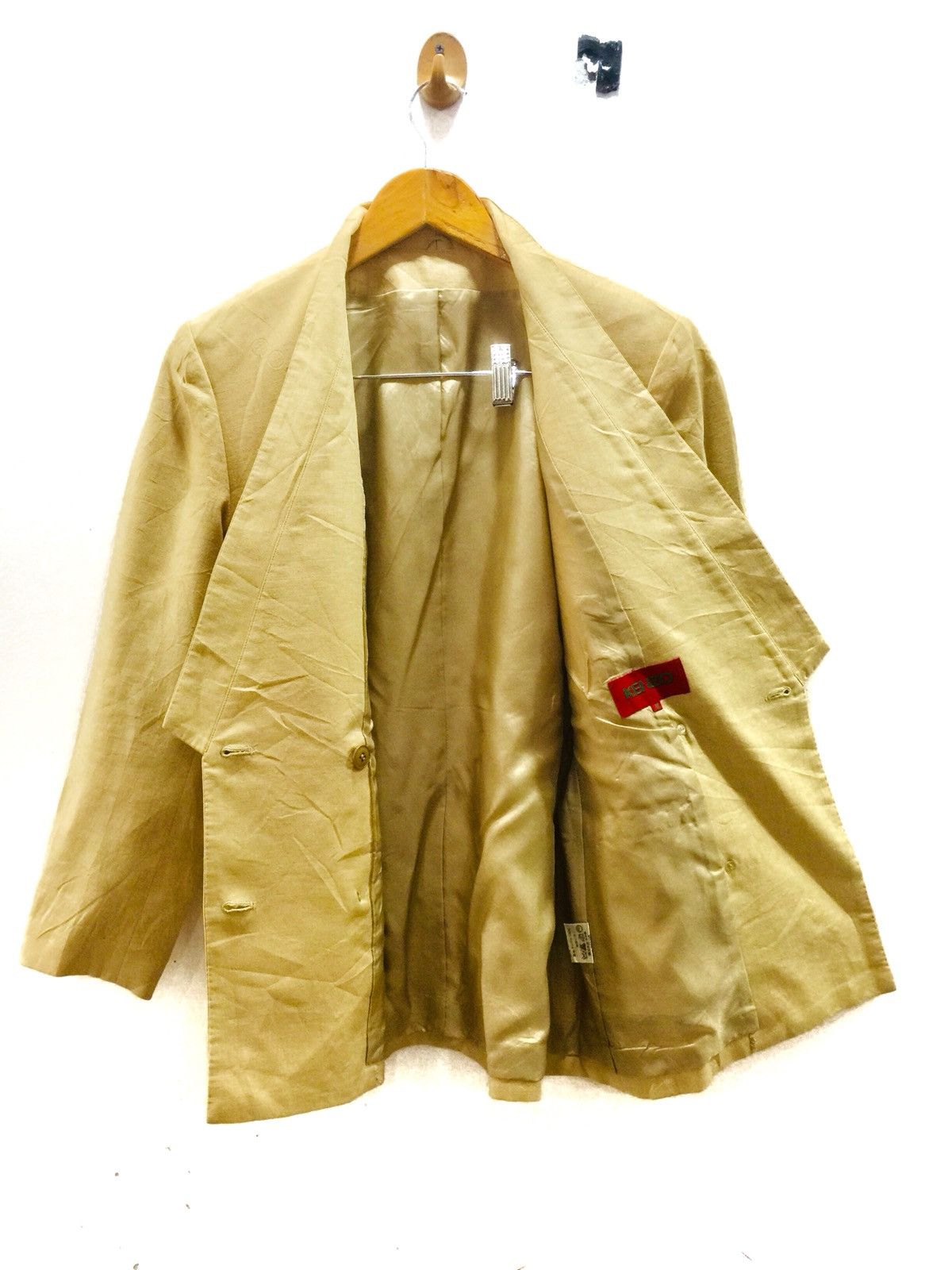 Kenzo × Vintage Red tag Kenzo Paris blazer/jacket Size US M / EU 48-50 / 2 - 2 Thumbnail