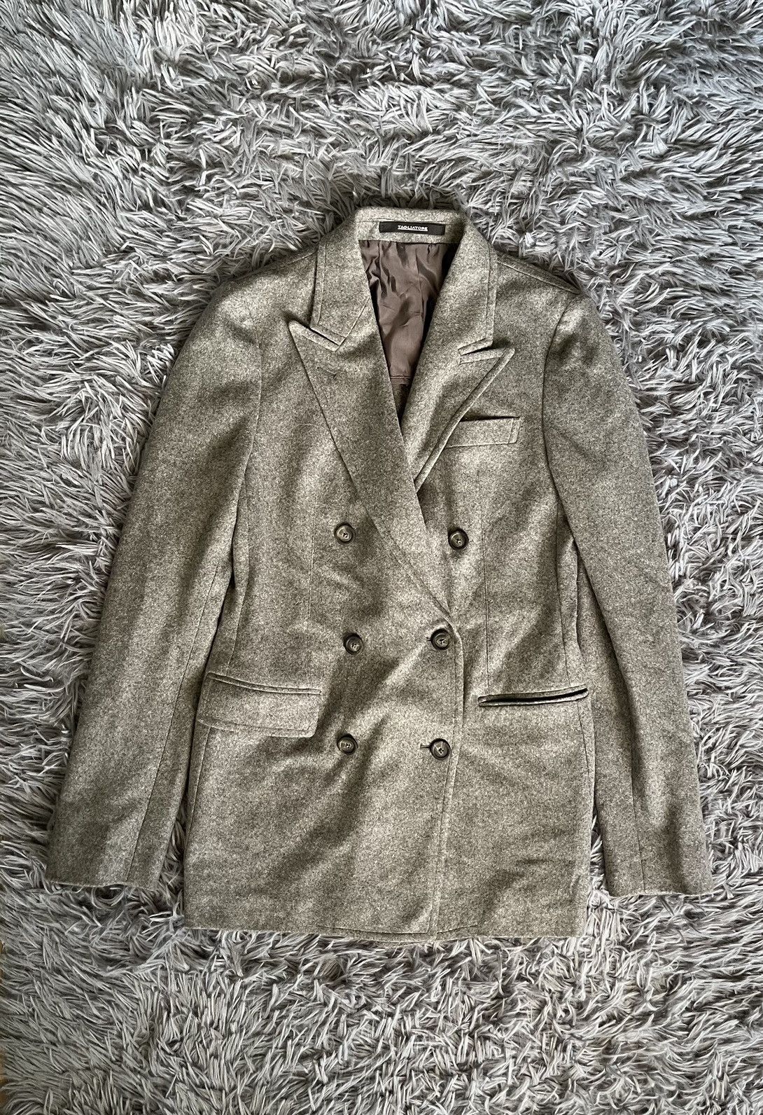 Tagliatore 🐐RRP 800$ Tagliatore double breasted 100% cashmere blazer Size S / US 4 / IT 40 - 1 Thumbnail