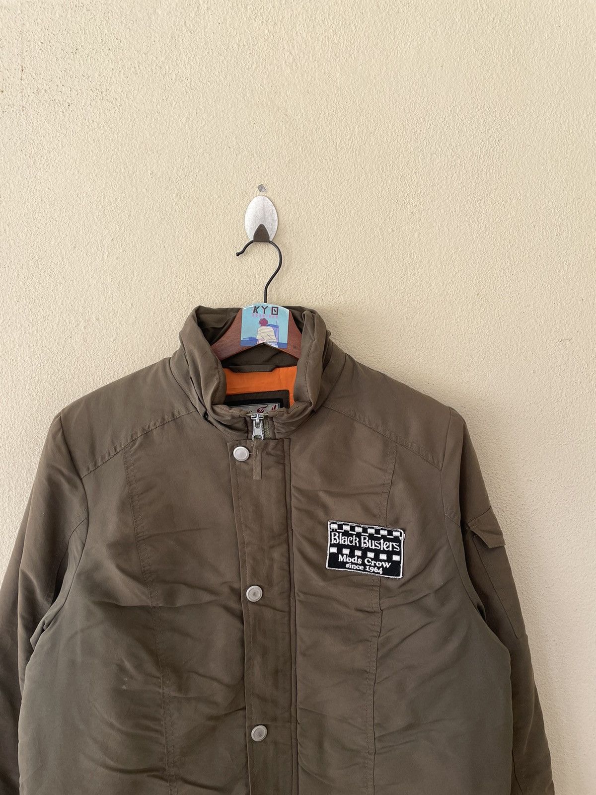 Japanese Brand × Vintage BLACK BUSTERS MODS CREW PUFFER JACKET Size US M / EU 48-50 / 2 - 4 Thumbnail