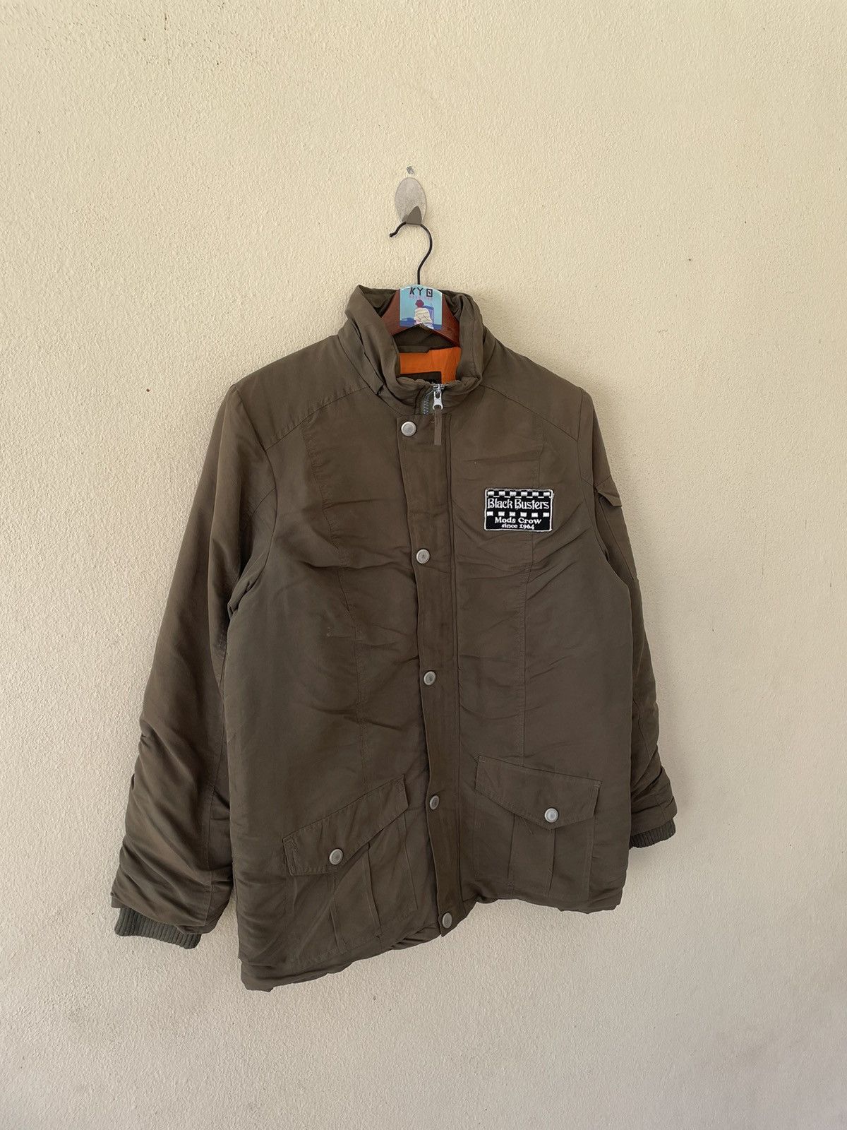 Japanese Brand × Vintage BLACK BUSTERS MODS CREW PUFFER JACKET Size US M / EU 48-50 / 2 - 3 Thumbnail