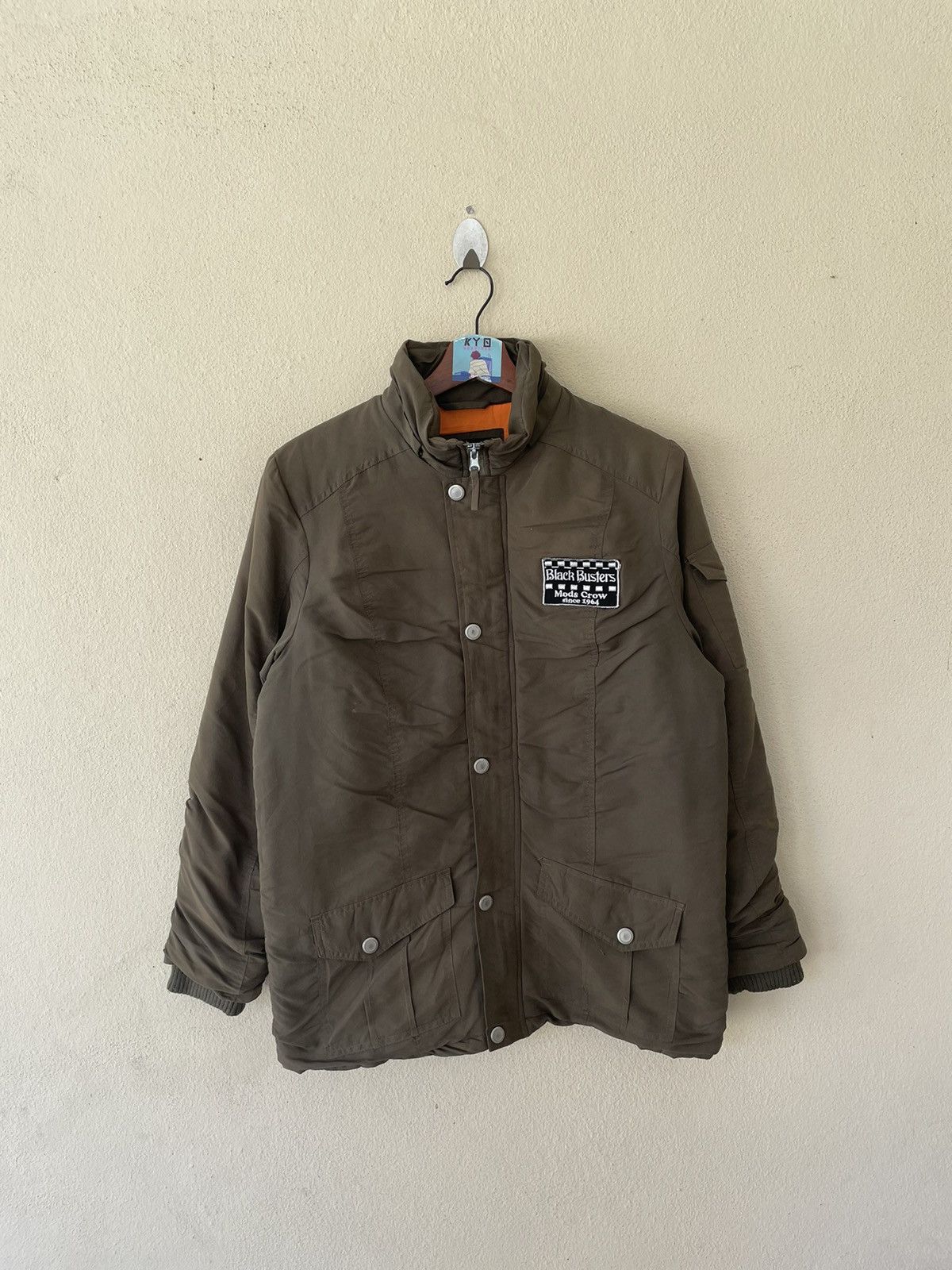 Japanese Brand × Vintage BLACK BUSTERS MODS CREW PUFFER JACKET Size US M / EU 48-50 / 2 - 2 Thumbnail