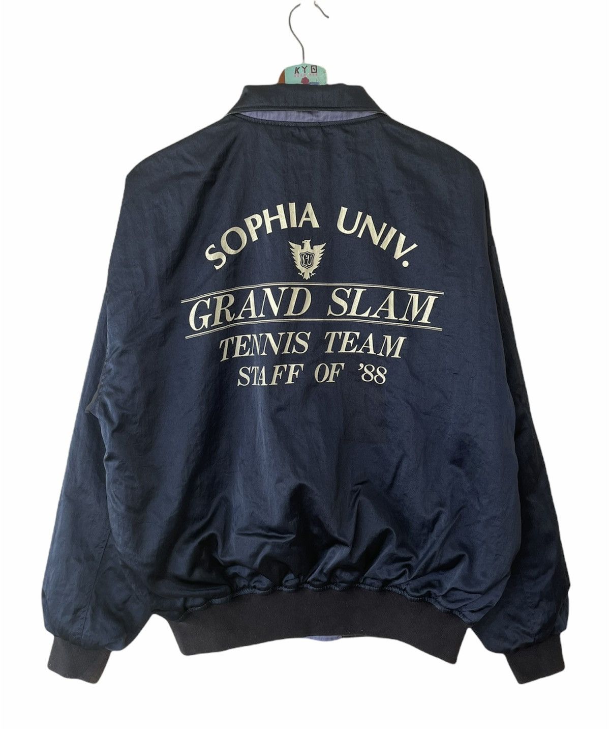 Japanese Brand × Vintage VTG 80’s SOPHIA UNIVERSITY TENNIS TEAM REVERSIBLE JACKET Size US L / EU 52-54 / 3 - 1 Thumbnail