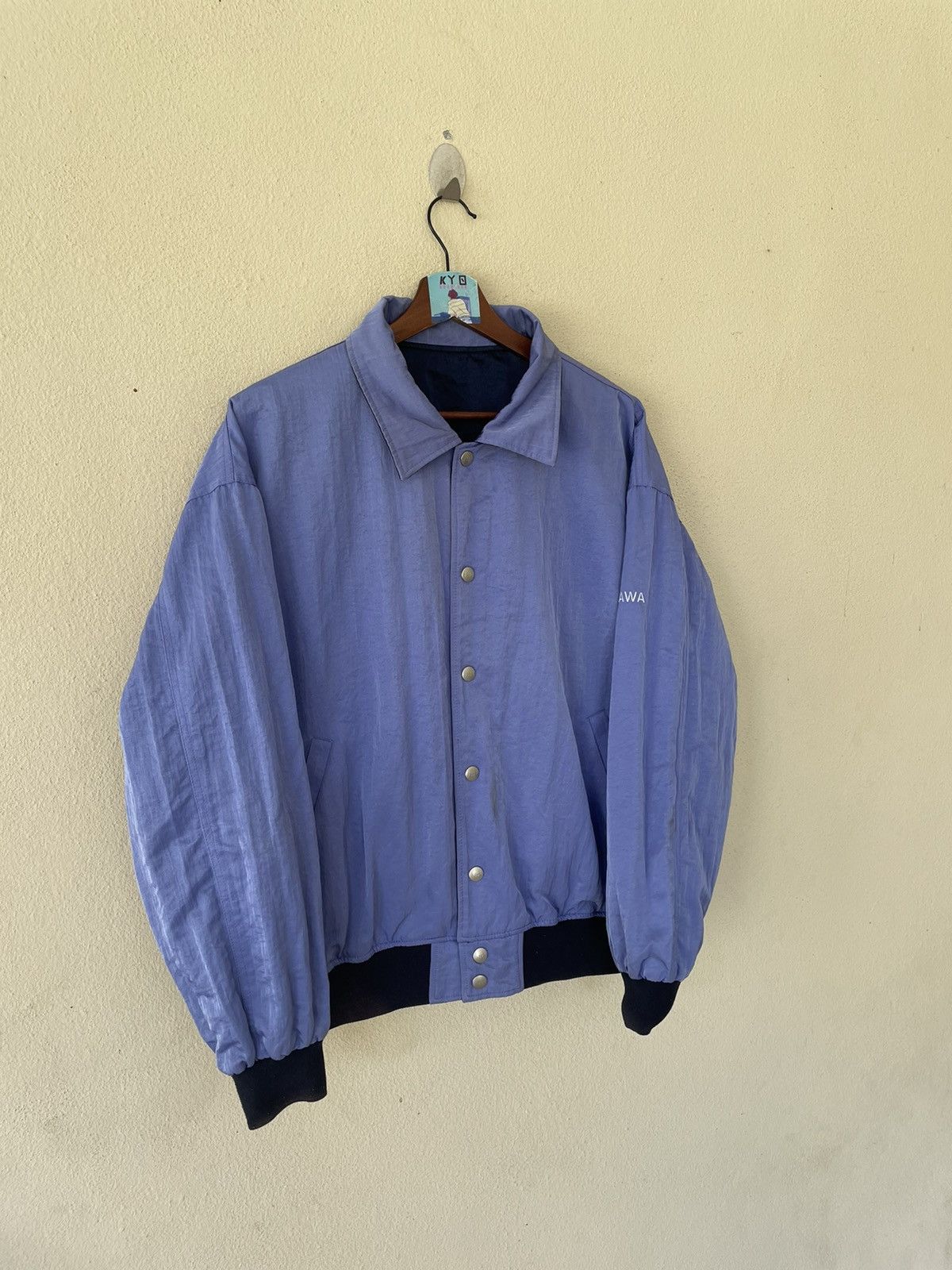 Japanese Brand × Vintage VTG 80’s SOPHIA UNIVERSITY TENNIS TEAM REVERSIBLE JACKET Size US L / EU 52-54 / 3 - 12 Thumbnail