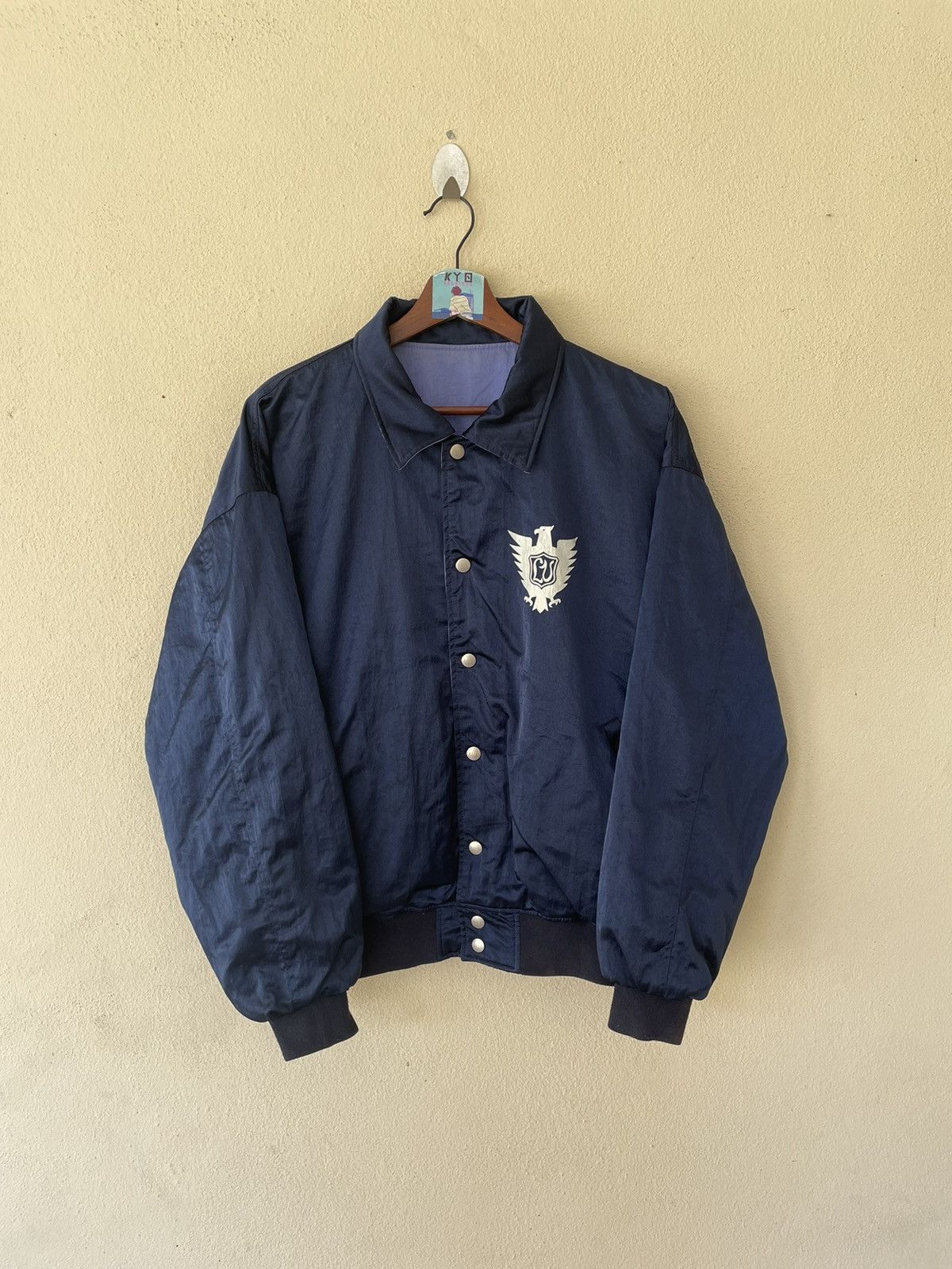 Japanese Brand × Vintage VTG 80’s SOPHIA UNIVERSITY TENNIS TEAM REVERSIBLE JACKET Size US L / EU 52-54 / 3 - 6 Thumbnail