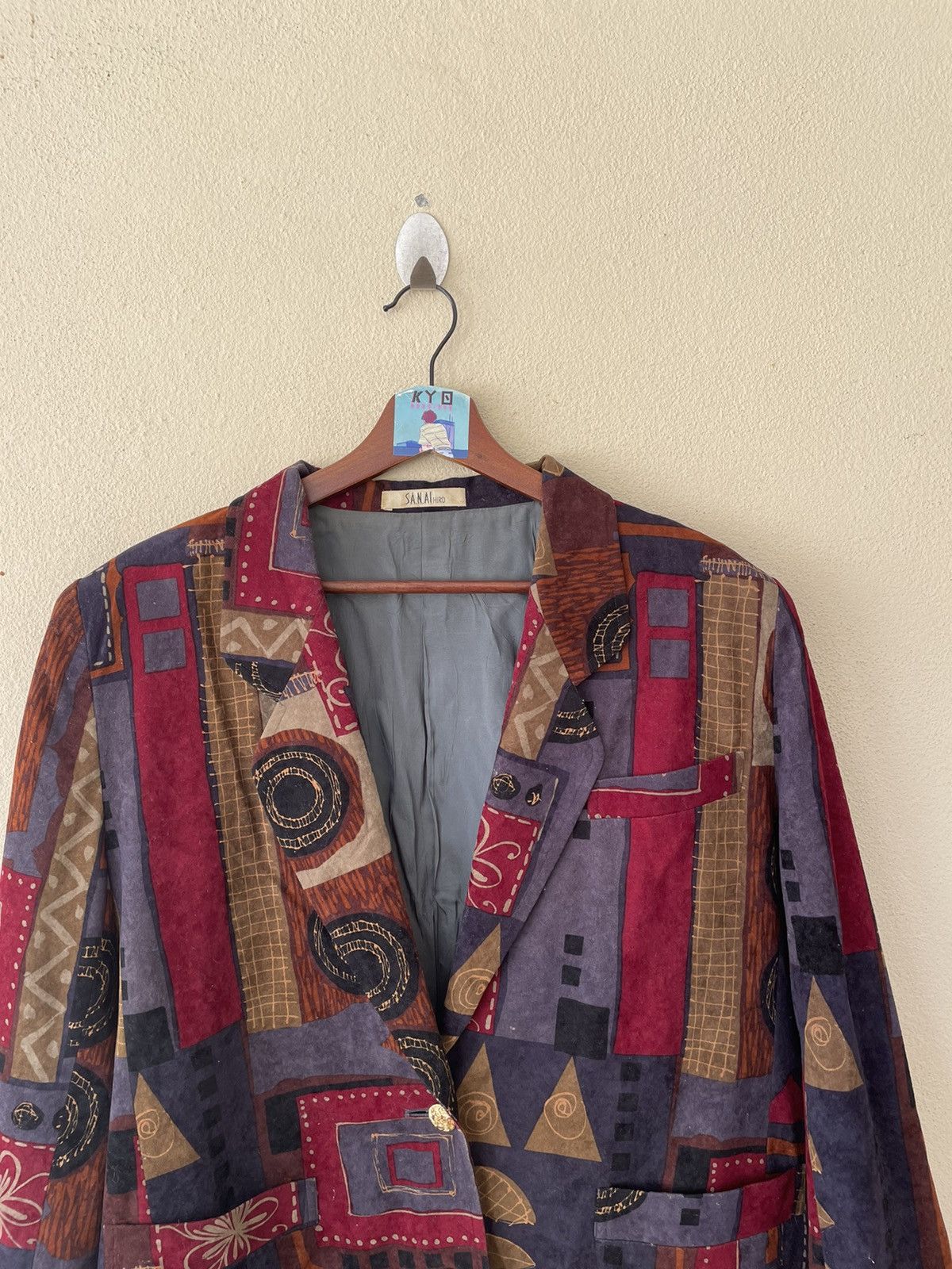 Japanese Brand × Vintage VINTAGE SANAI HIRO OVP JACKET/BLAZER Size US L / EU 52-54 / 3 - 4 Thumbnail
