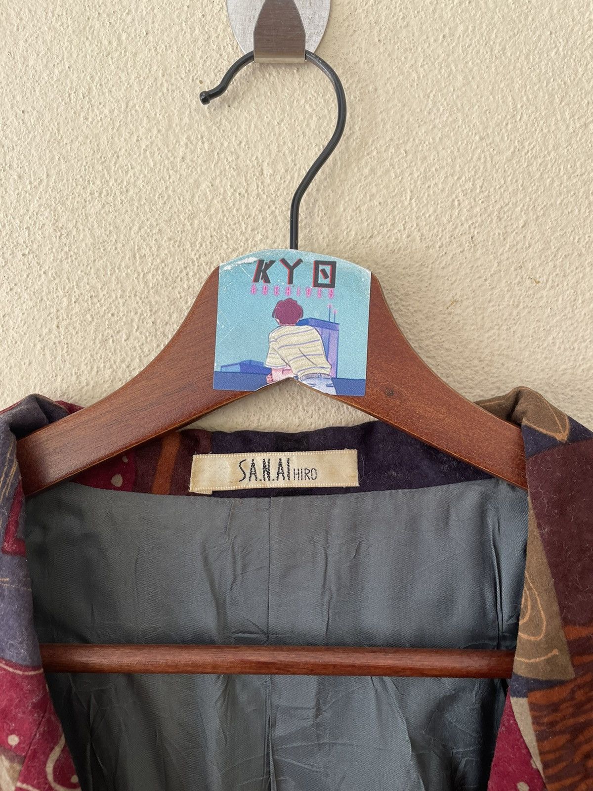 Japanese Brand × Vintage VINTAGE SANAI HIRO OVP JACKET/BLAZER Size US L / EU 52-54 / 3 - 9 Thumbnail