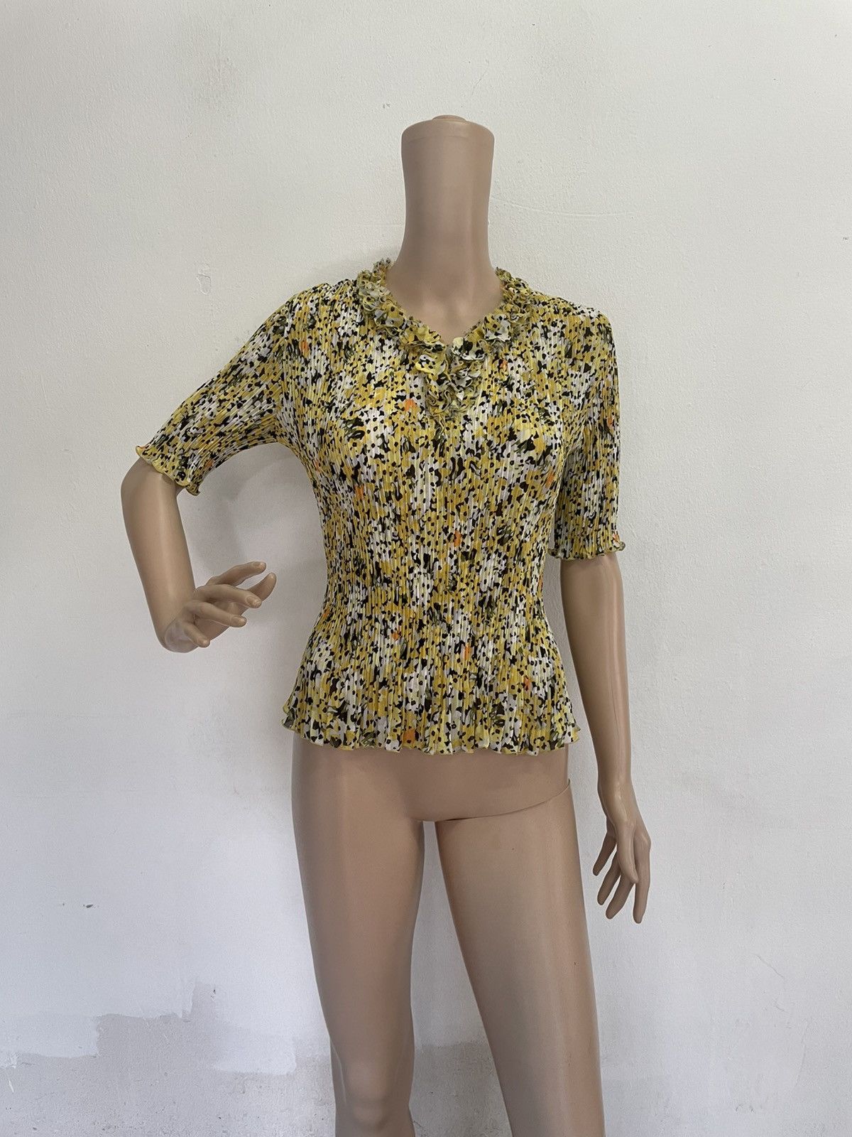 Hanae Mori Leopard pleats Size M / US 6-8 / IT 42-44 - 1 Thumbnail