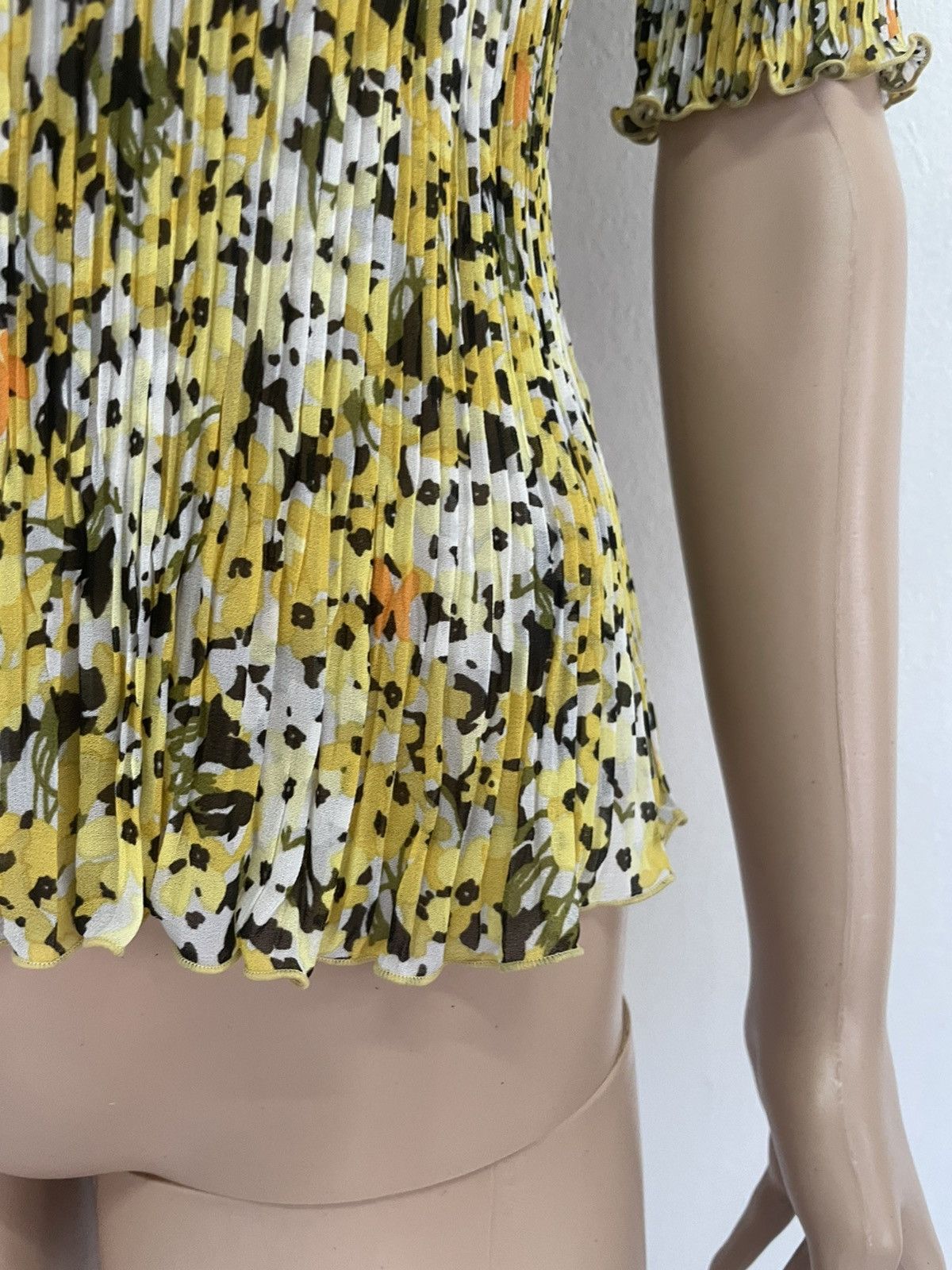 Hanae Mori Leopard pleats Size M / US 6-8 / IT 42-44 - 4 Thumbnail
