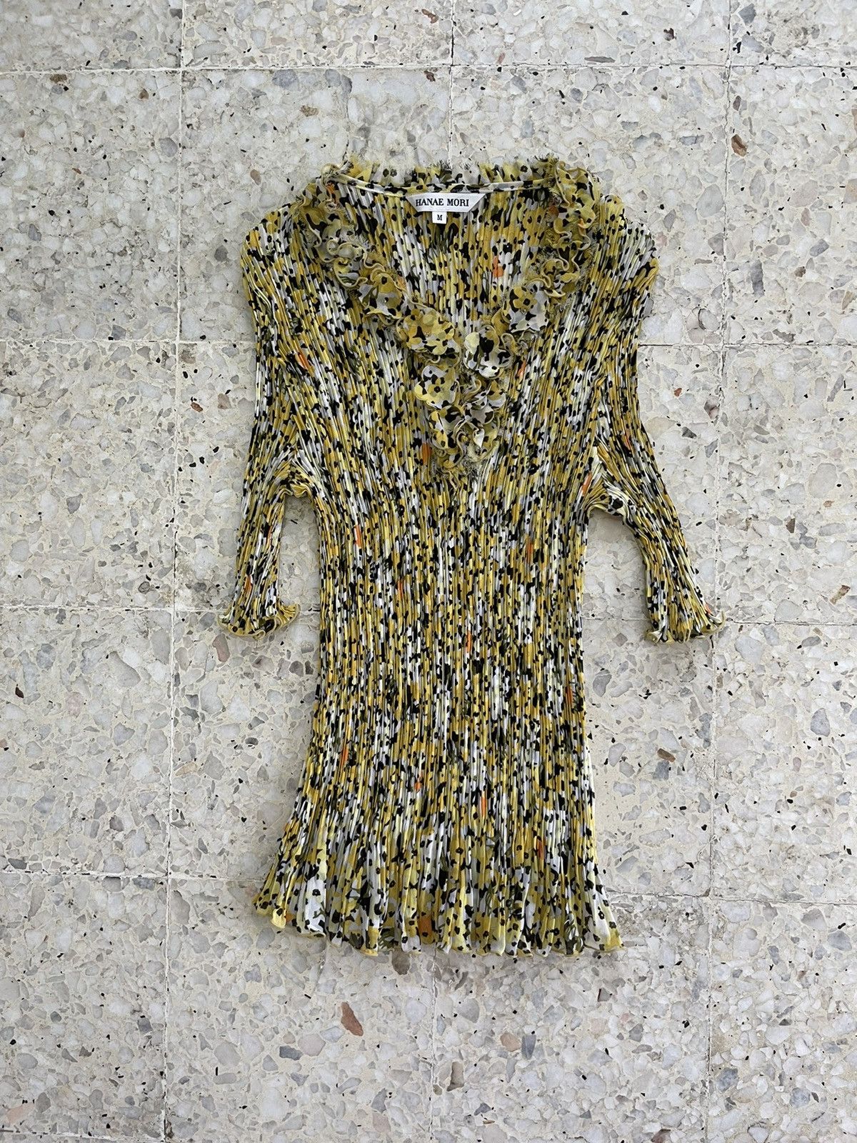 Hanae Mori Leopard pleats Size M / US 6-8 / IT 42-44 - 5 Thumbnail