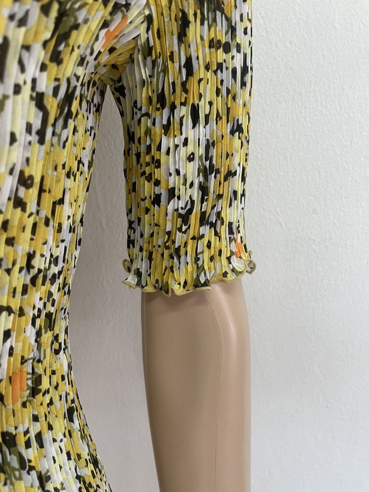 Hanae Mori Leopard pleats Size M / US 6-8 / IT 42-44 - 3 Thumbnail