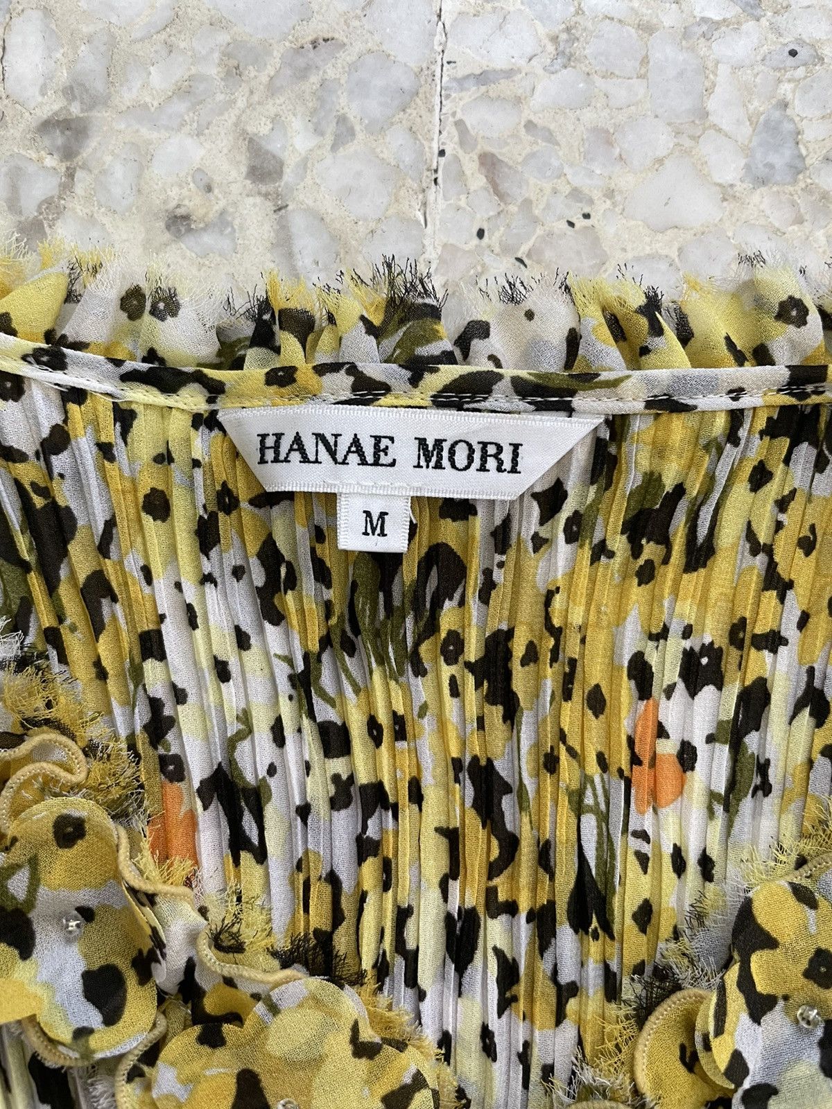Hanae Mori Leopard pleats Size M / US 6-8 / IT 42-44 - 6 Thumbnail