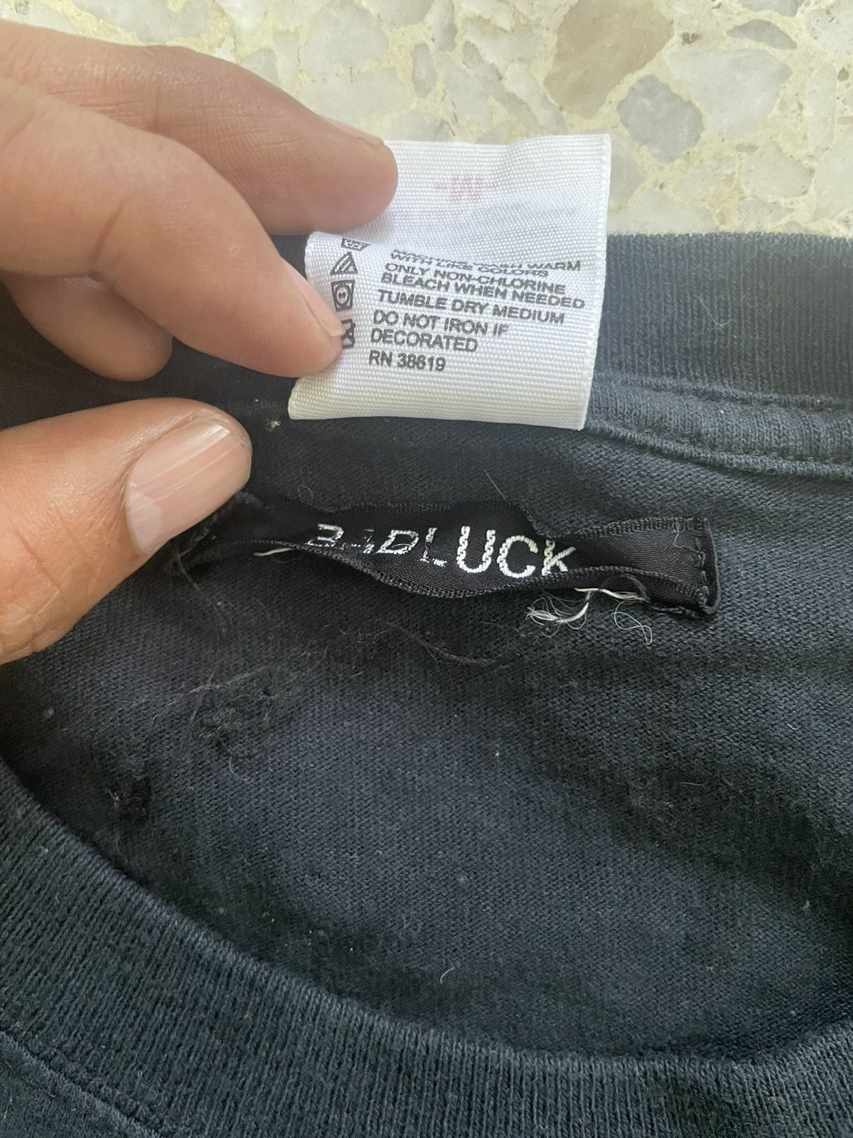 Japanese Brand Vintage BADLUCK Size US M / EU 48-50 / 2 - 3 Thumbnail