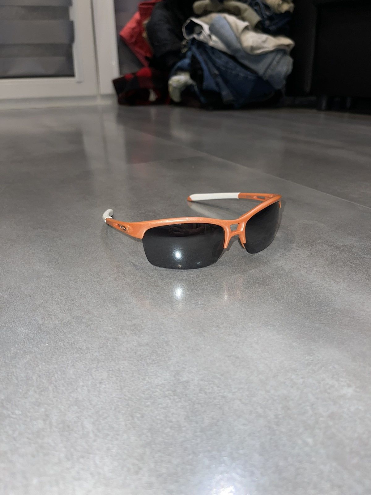 Oakley Oakley OO9205-02 "RPM" Orange White Shine Sunglasses Size ONE SIZE - 3 Thumbnail
