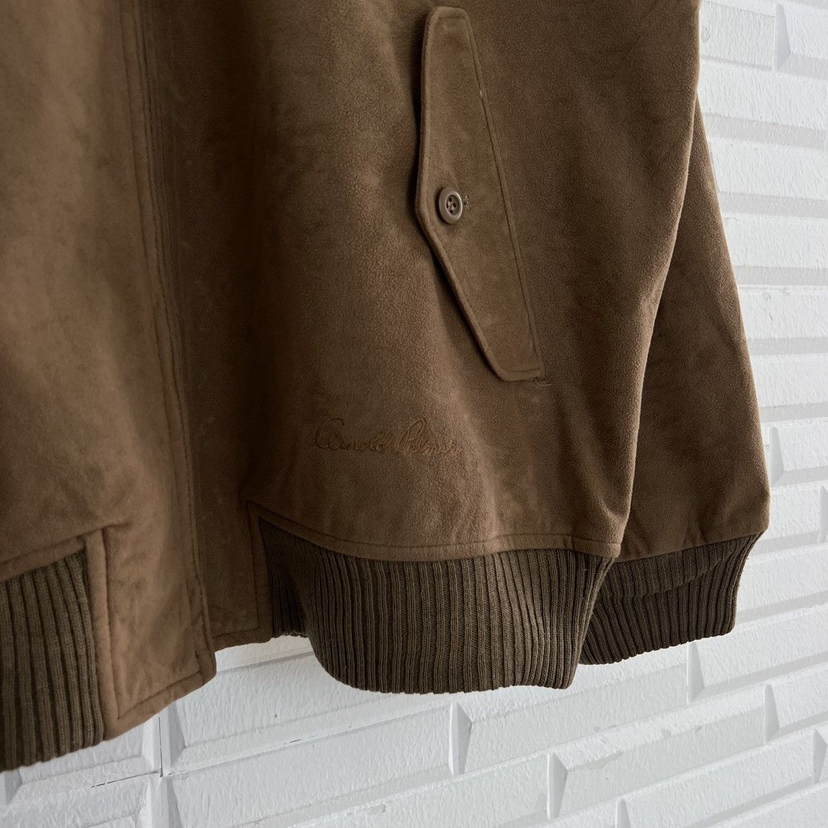 Japanese Brand VINTAGE BOMBER JACKET ARNOLD PALMER RARE DESIGN Size US L / EU 52-54 / 3 - 5 Thumbnail