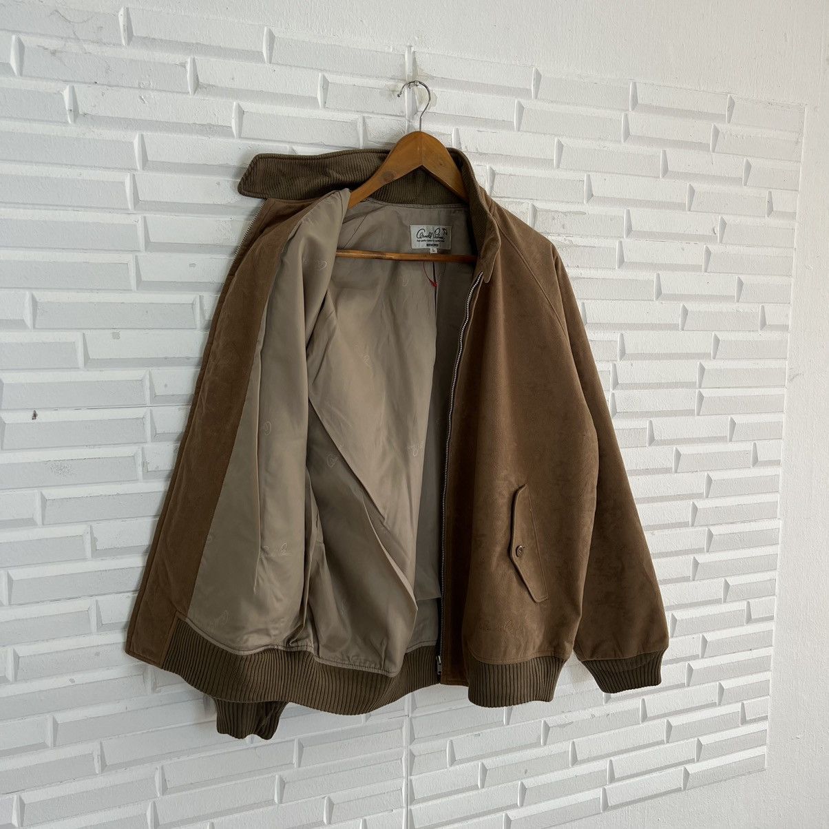 Japanese Brand VINTAGE BOMBER JACKET ARNOLD PALMER RARE DESIGN Size US L / EU 52-54 / 3 - 12 Thumbnail