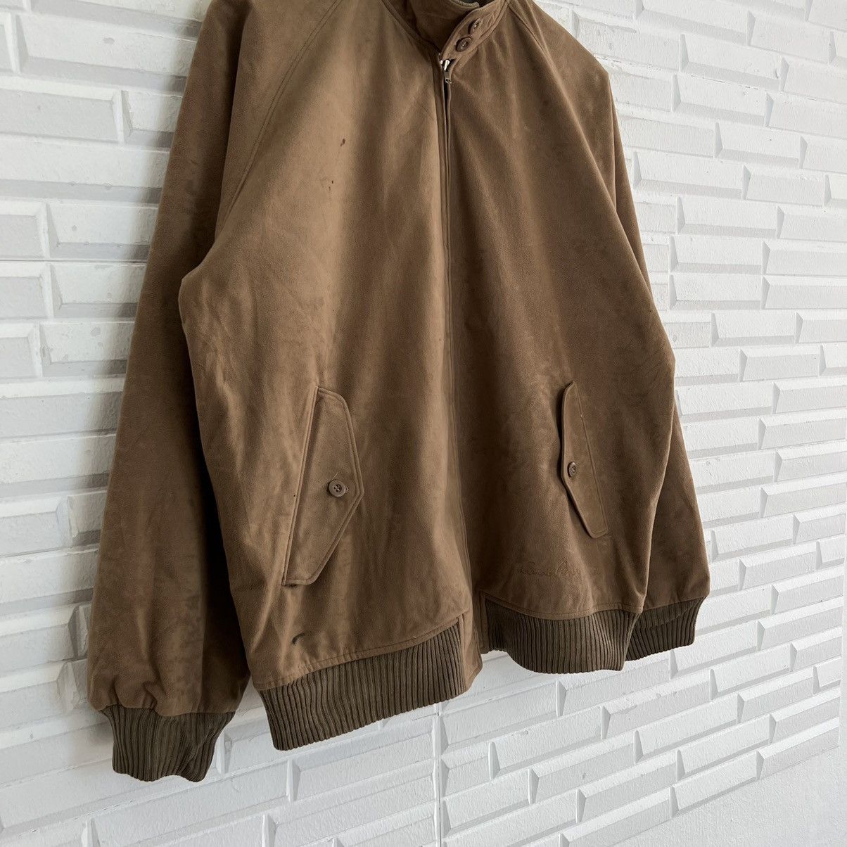 Japanese Brand VINTAGE BOMBER JACKET ARNOLD PALMER RARE DESIGN Size US L / EU 52-54 / 3 - 4 Thumbnail
