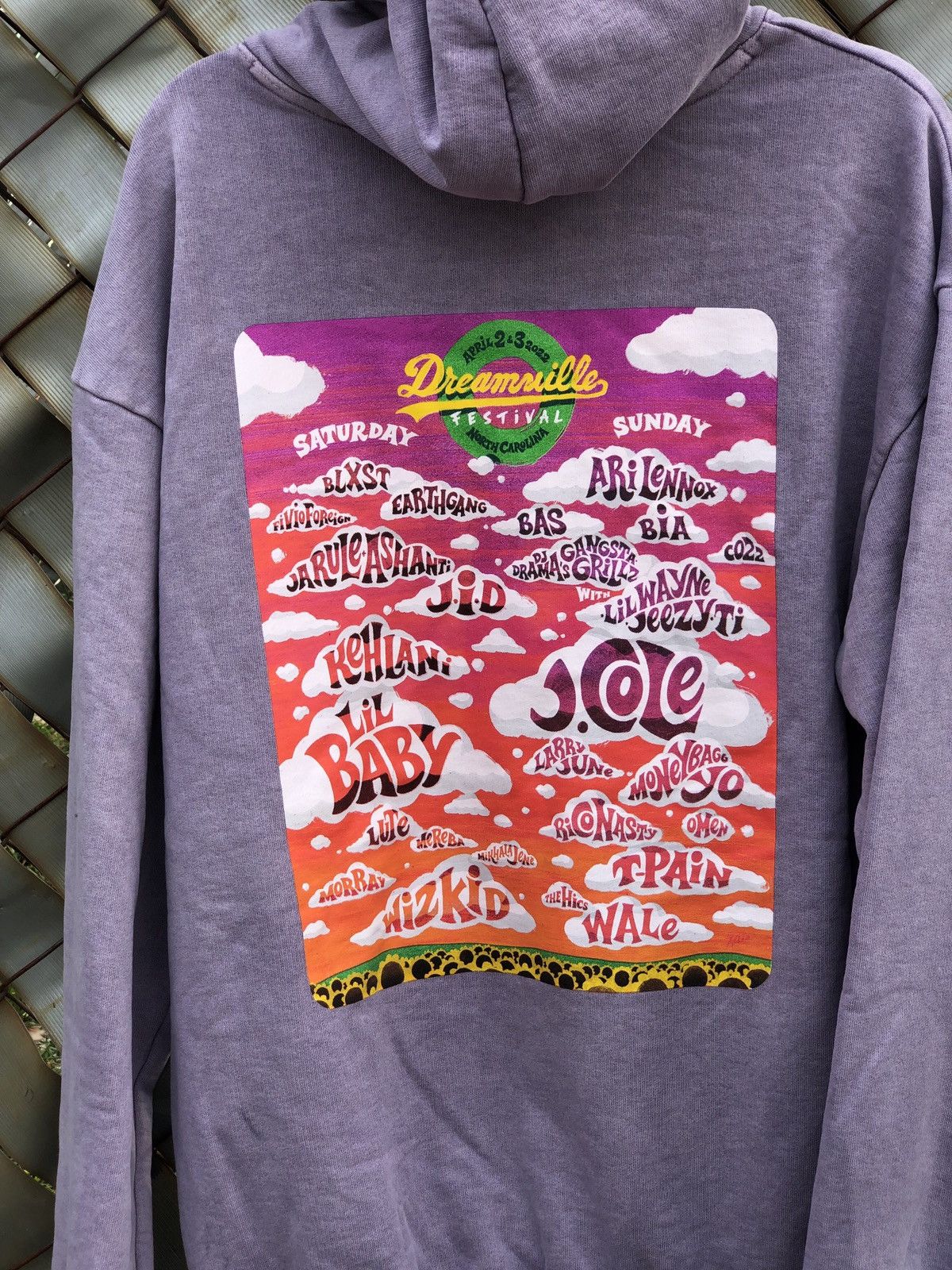 Dreamville DREAMVILLE FESTIVAL 2022 HOODIE Size US XL / EU 56 / 4 - 5 Thumbnail