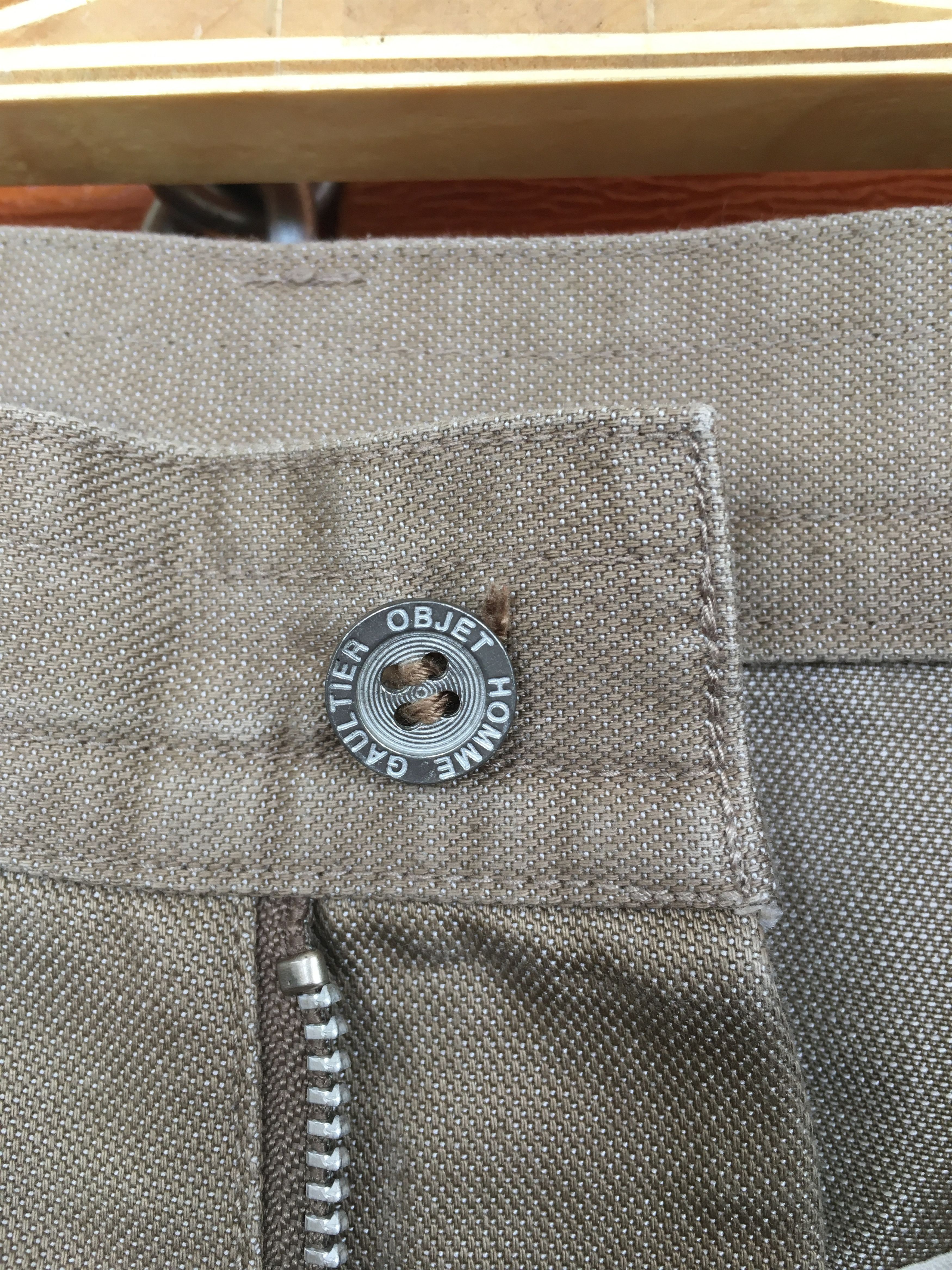 Jean Paul Gaultier Vintage JPG GAUTIER OBJET Homme Duck Cotton Pants Size US 30 / EU 46 - 18 Thumbnail