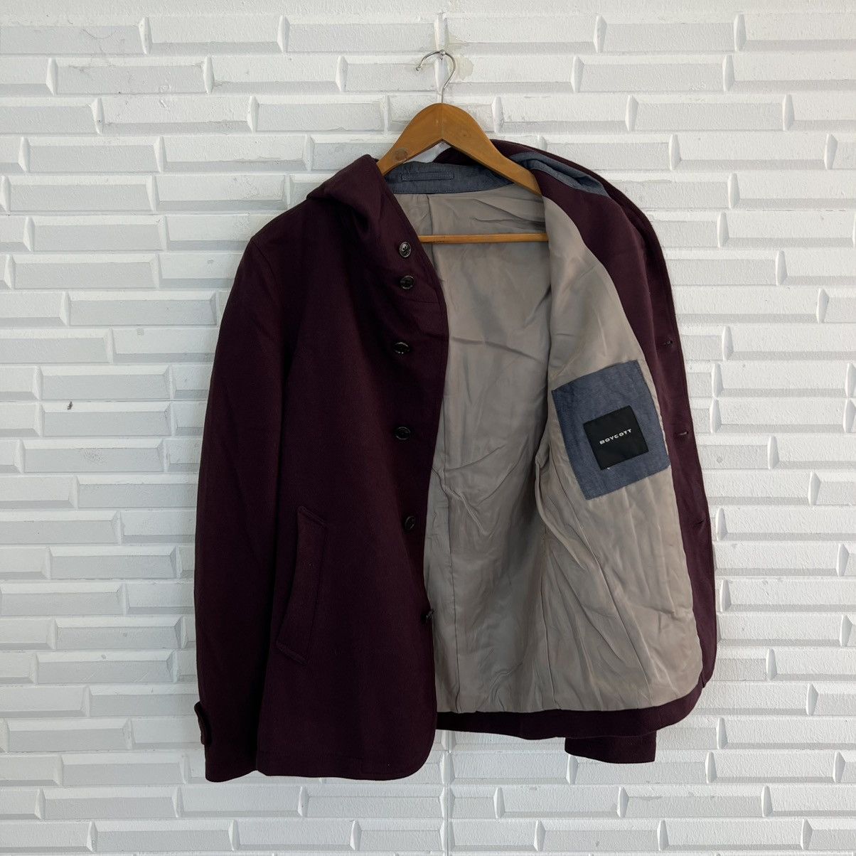 Issey Miyake RARE HOODIE JACKET BOYCOTT JAPANESE BRAND Size US M / EU 48-50 / 2 - 10 Thumbnail