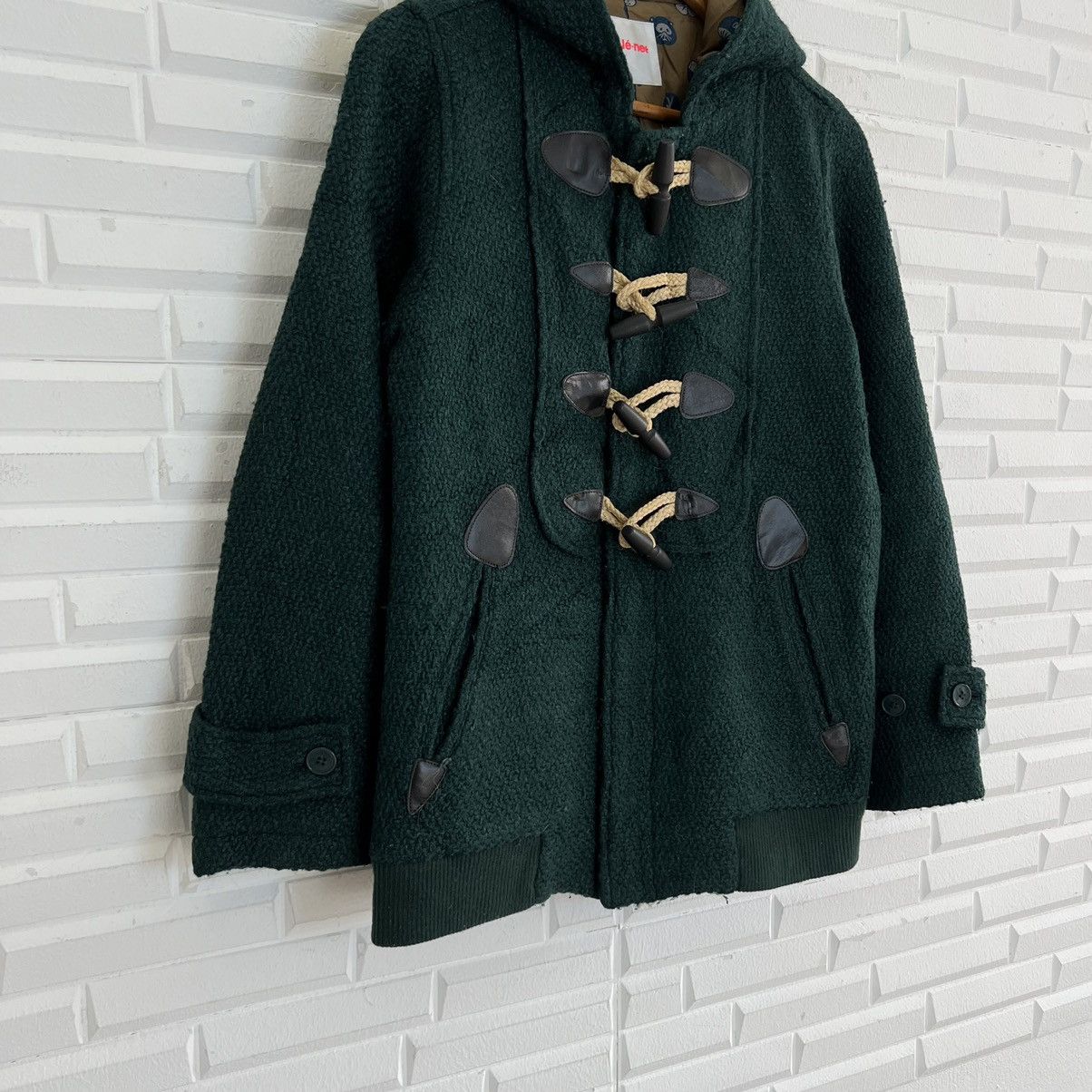 Issey Miyake VINTAGE NE NET BY ISSEY MIYAKE WOOL JACKET RARE STYLE DESIGN Size US S / EU 44-46 / 1 - 4 Thumbnail