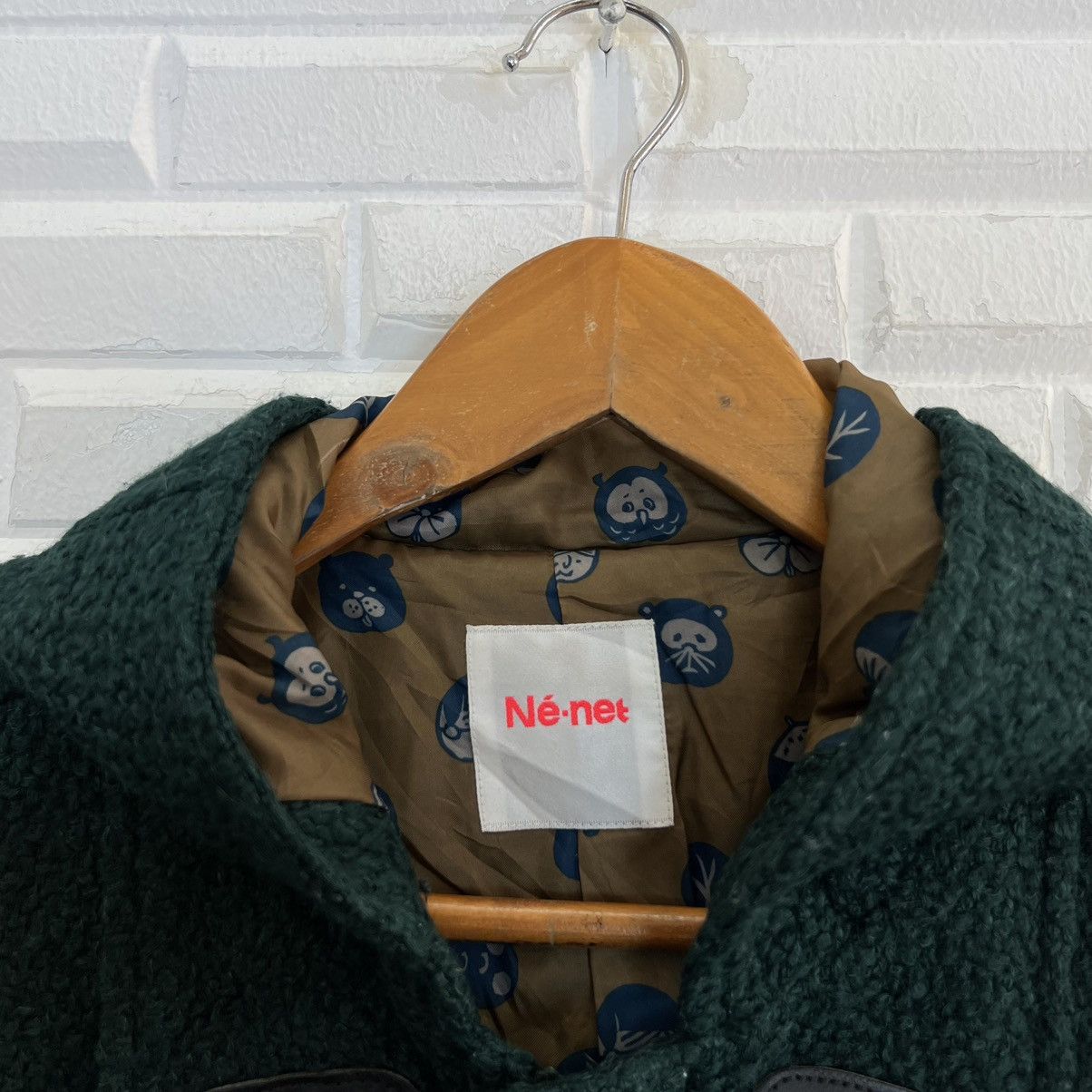Issey Miyake VINTAGE NE NET BY ISSEY MIYAKE WOOL JACKET RARE STYLE DESIGN Size US S / EU 44-46 / 1 - 7 Thumbnail