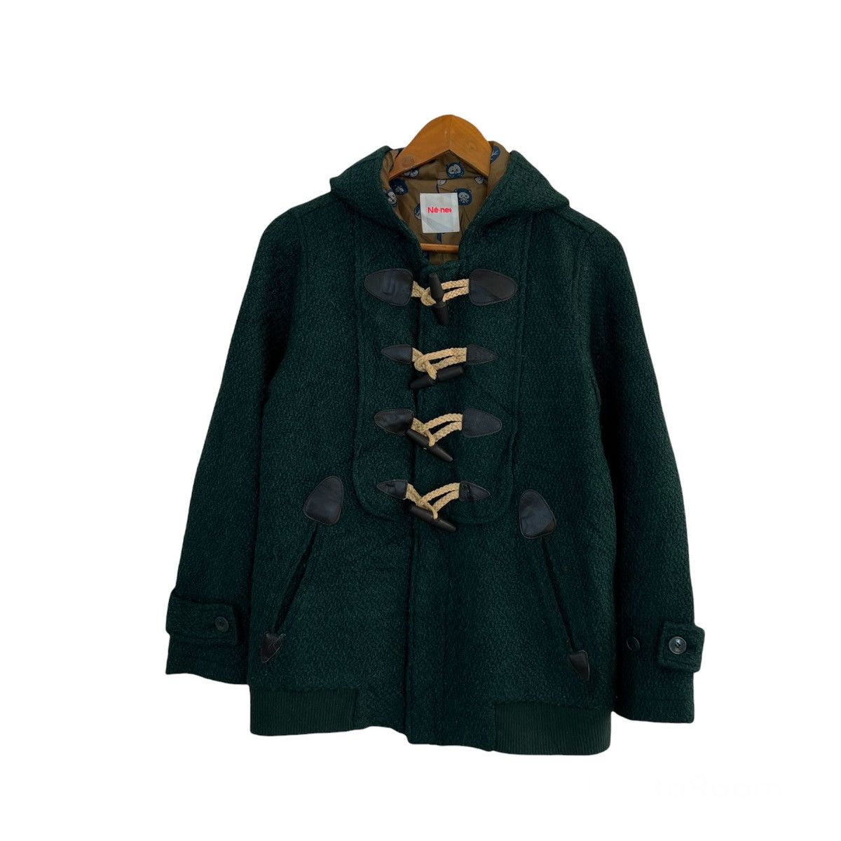 Issey Miyake VINTAGE NE NET BY ISSEY MIYAKE WOOL JACKET RARE STYLE DESIGN Size US S / EU 44-46 / 1 - 1 Thumbnail