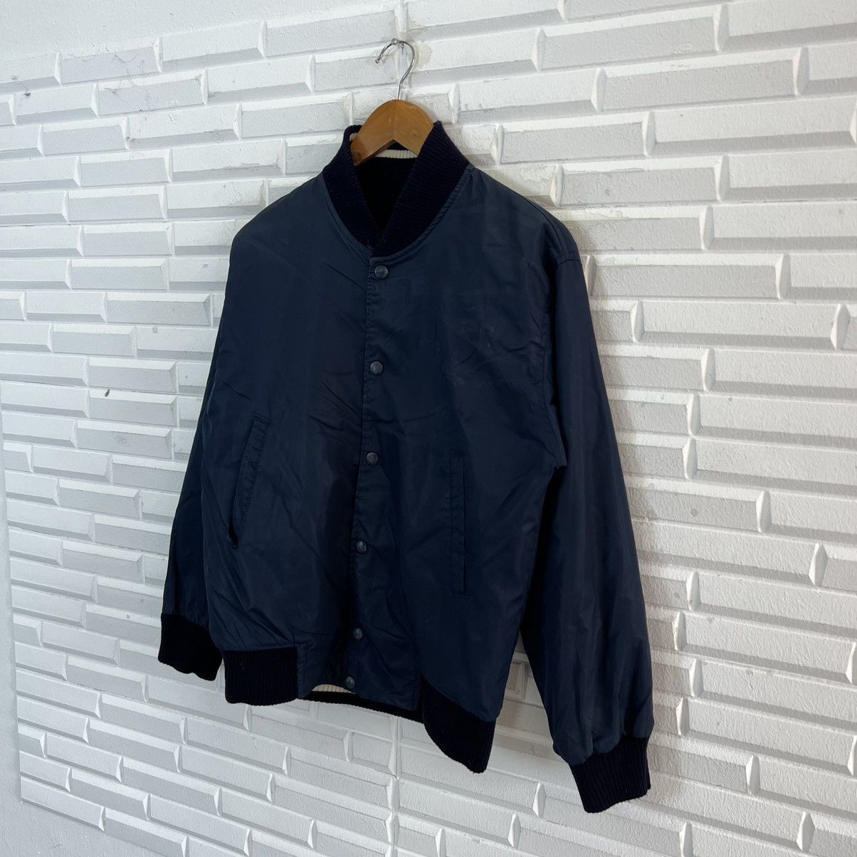 Japanese Brand VINTAGE REVERSIBLE VARSITY JACKET JAPANESE BRAND Size US M / EU 48-50 / 2 - 9 Thumbnail