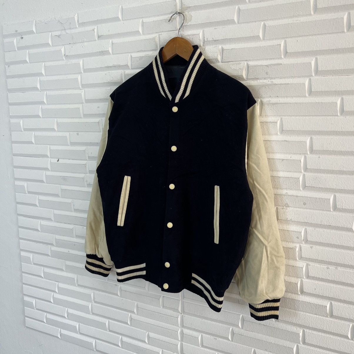 Japanese Brand VINTAGE REVERSIBLE VARSITY JACKET JAPANESE BRAND Size US M / EU 48-50 / 2 - 2 Thumbnail