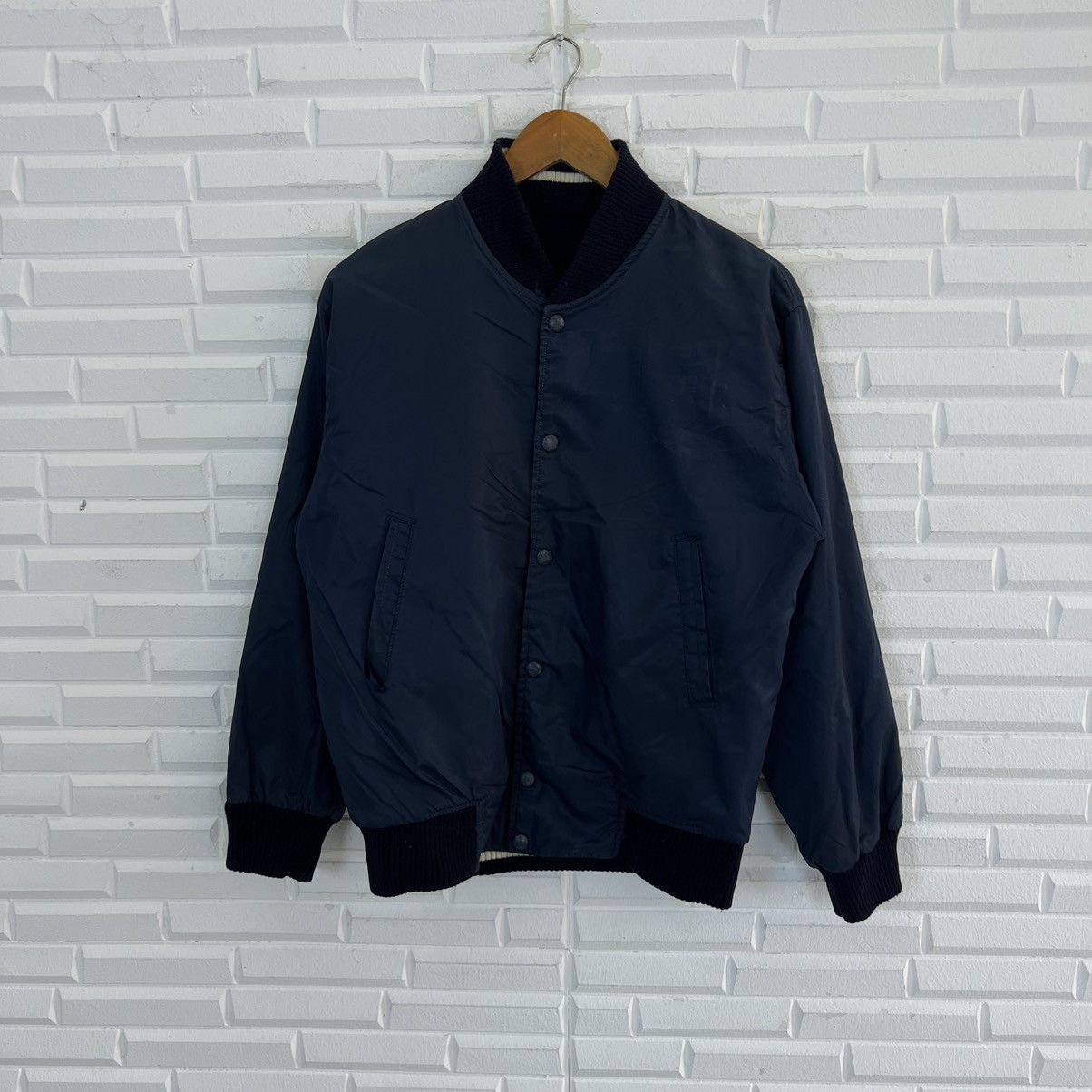 Japanese Brand VINTAGE REVERSIBLE VARSITY JACKET JAPANESE BRAND Size US M / EU 48-50 / 2 - 8 Thumbnail