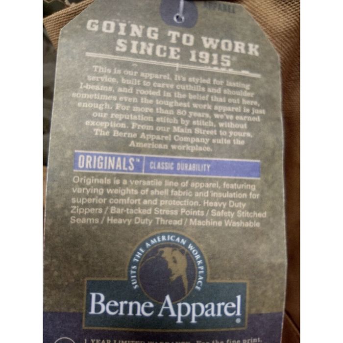 Carhartt 3XL Berne Men's Deluxe Bib Overalls Insulated NEW Grailed