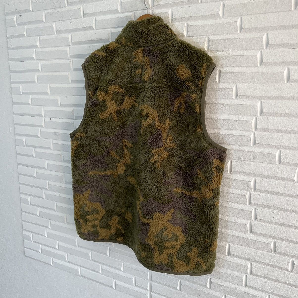 Japanese Brand VINTAGE L.L.BEAN FLEECE VEST CAMO DESIGN FULL RRINTED Size US XL / EU 56 / 4 - 7 Thumbnail