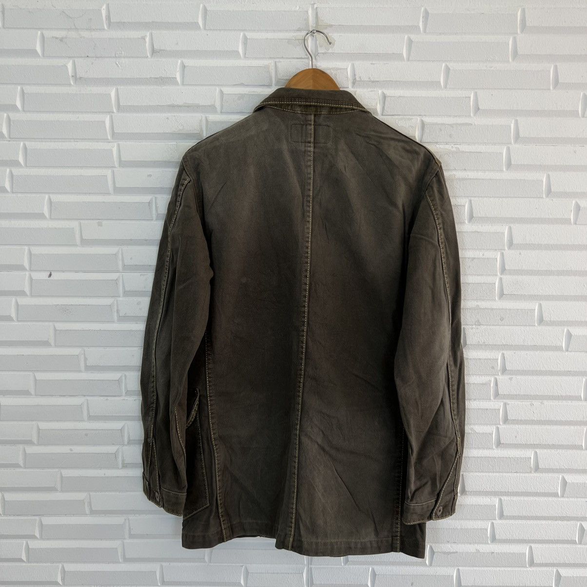 Levi's VINTAGE HIKORY CHORE JACKET LEVI’S WORKER WEAR CARGO DESIGN Size US M / EU 48-50 / 2 - 10 Thumbnail