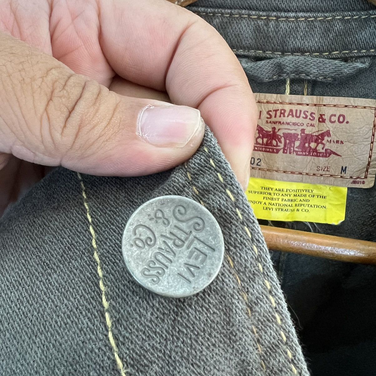 Levi's VINTAGE HIKORY CHORE JACKET LEVI’S WORKER WEAR CARGO DESIGN Size US M / EU 48-50 / 2 - 14 Thumbnail