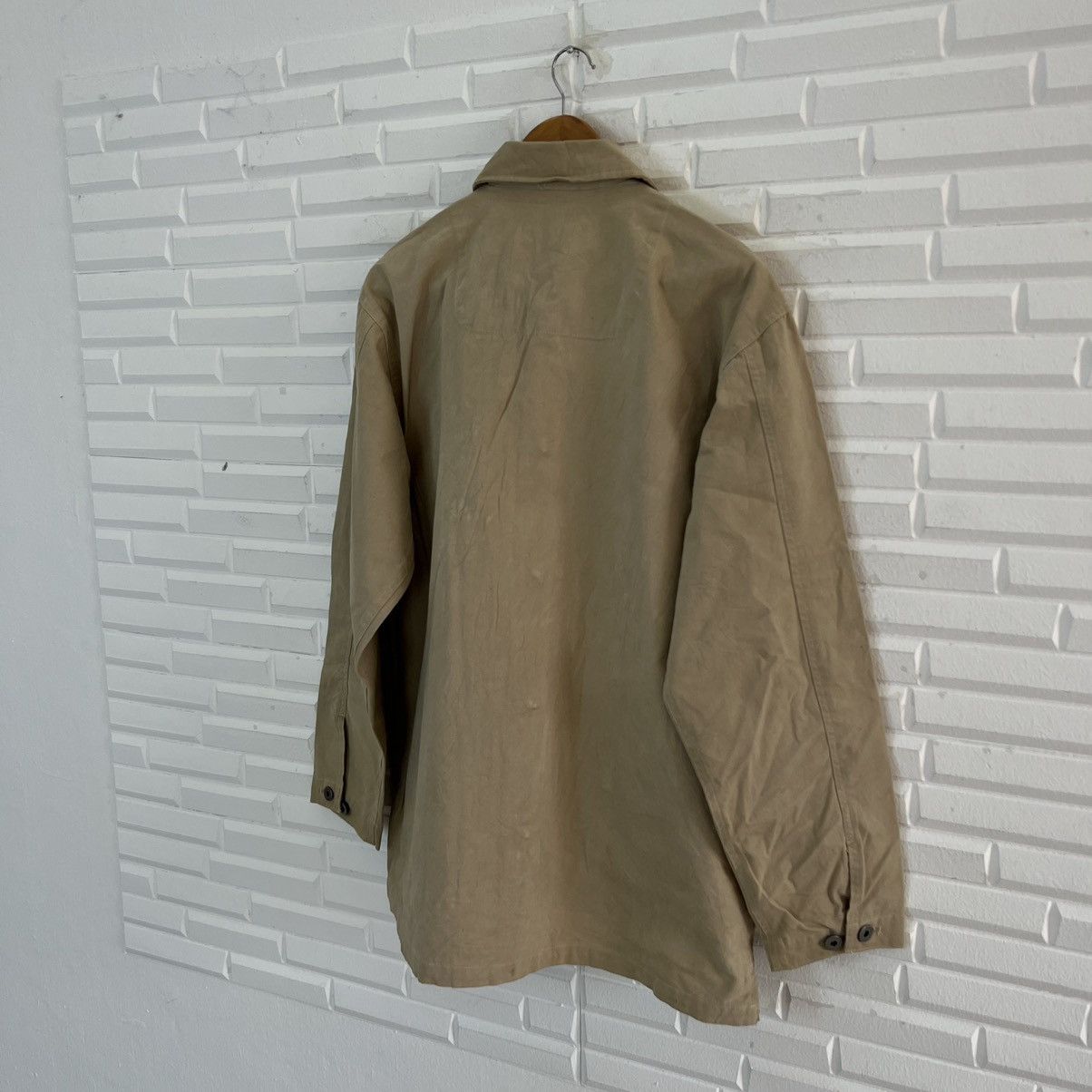 Japanese Brand VINTAGE HIKORY CHORE JACKET DOG HAUST MULTI CARGO Size US L / EU 52-54 / 3 - 9 Thumbnail