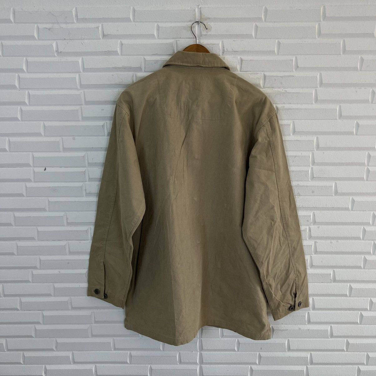 Japanese Brand VINTAGE HIKORY CHORE JACKET DOG HAUST MULTI CARGO Size US L / EU 52-54 / 3 - 8 Thumbnail
