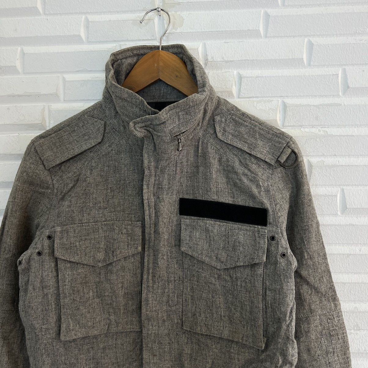 Japanese Brand VINTAGE MOONAGE DEVILMENT PARACHUTE BIKER CARGO JACKET Size US S / EU 44-46 / 1 - 5 Thumbnail