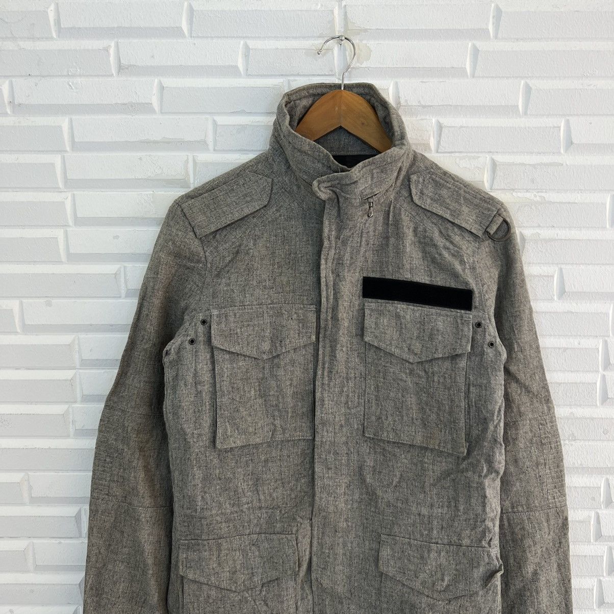 Japanese Brand VINTAGE MOONAGE DEVILMENT PARACHUTE BIKER CARGO JACKET Size US S / EU 44-46 / 1 - 3 Thumbnail