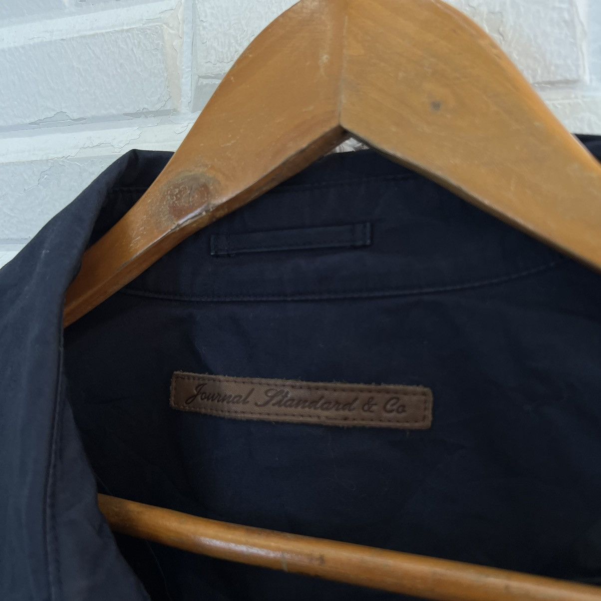 Japanese Brand VINTAGE JOURNAL STANDARD WORKER JACKET DOUBLE BREAST Size US M / EU 48-50 / 2 - 11 Thumbnail
