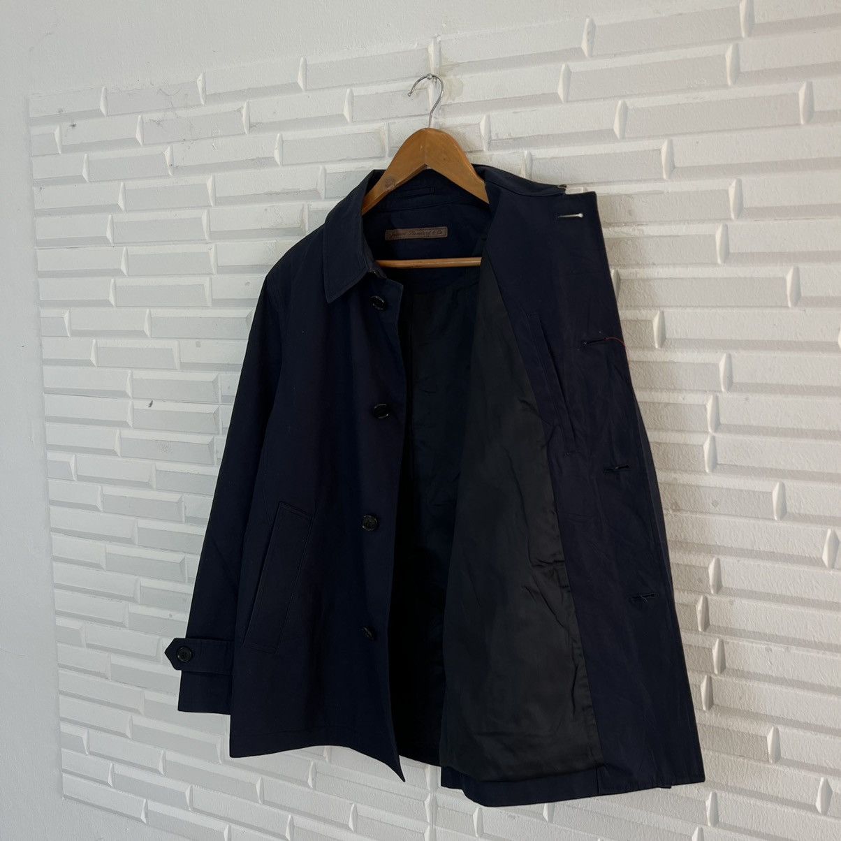 Japanese Brand VINTAGE JOURNAL STANDARD WORKER JACKET DOUBLE BREAST Size US M / EU 48-50 / 2 - 10 Thumbnail
