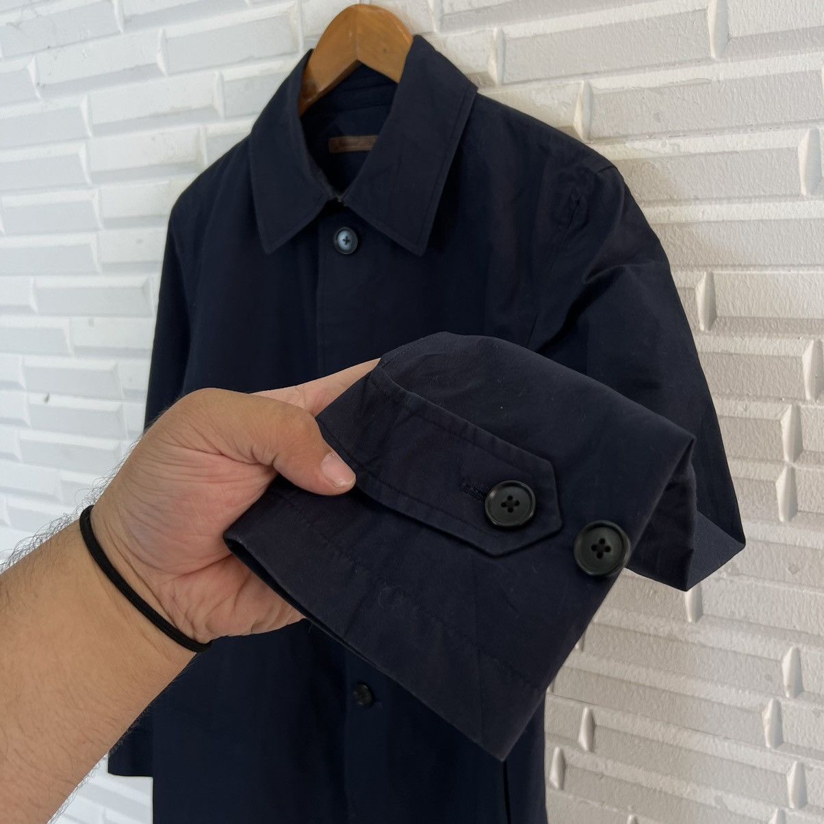 Japanese Brand VINTAGE JOURNAL STANDARD WORKER JACKET DOUBLE BREAST Size US M / EU 48-50 / 2 - 7 Thumbnail