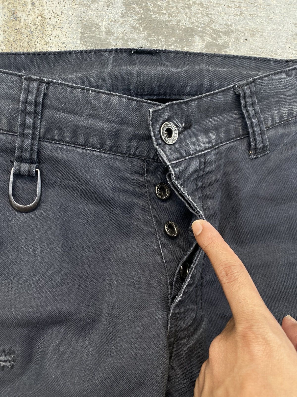 5351 POUR LES HOMMES JAPAN 5351 HOMME FLARE COWBOY PUNK RAVE RODEO GORPCORE CARGO Size US 31 - 4 Thumbnail