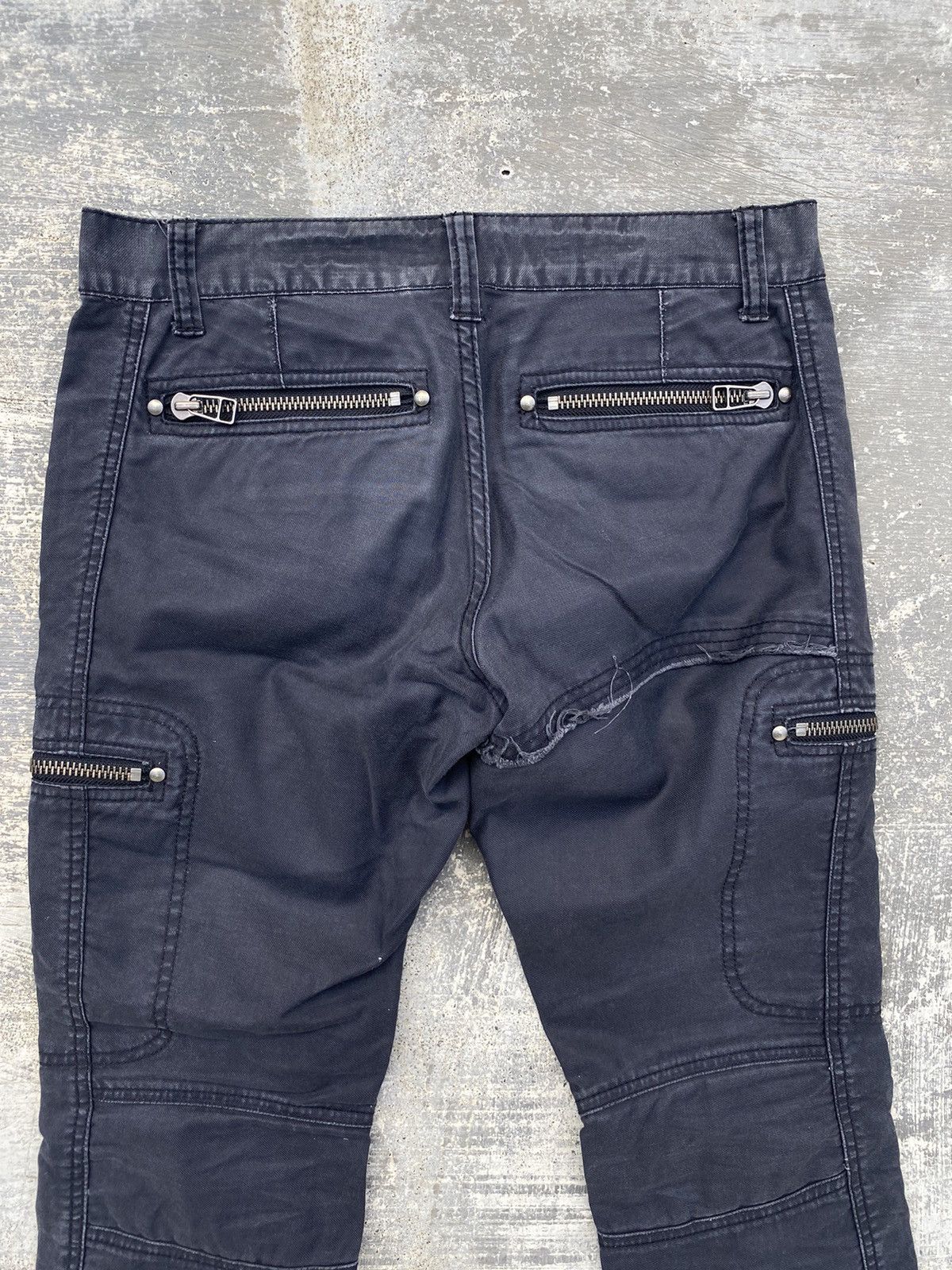 5351 POUR LES HOMMES JAPAN 5351 HOMME FLARE COWBOY PUNK RAVE RODEO GORPCORE CARGO Size US 31 - 7 Thumbnail