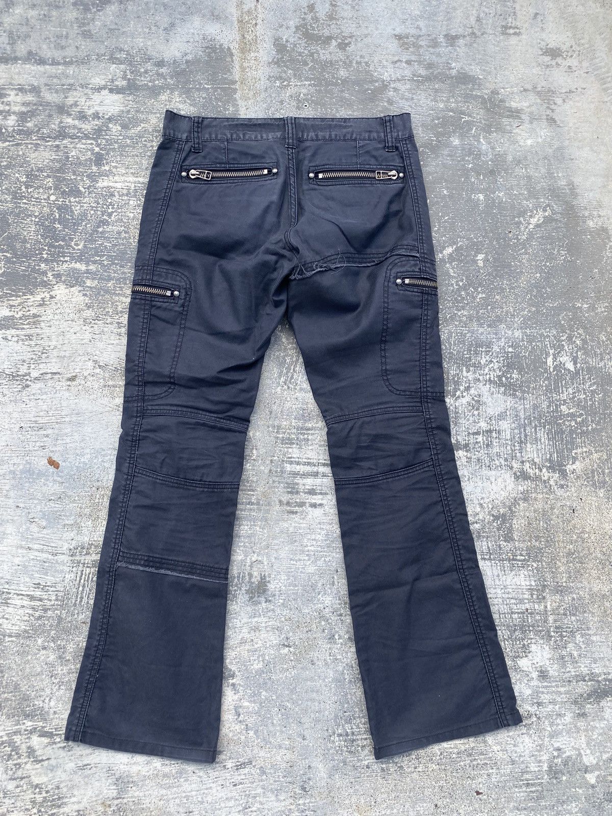 5351 POUR LES HOMMES JAPAN 5351 HOMME FLARE COWBOY PUNK RAVE RODEO GORPCORE CARGO Size US 31 - 2 Thumbnail