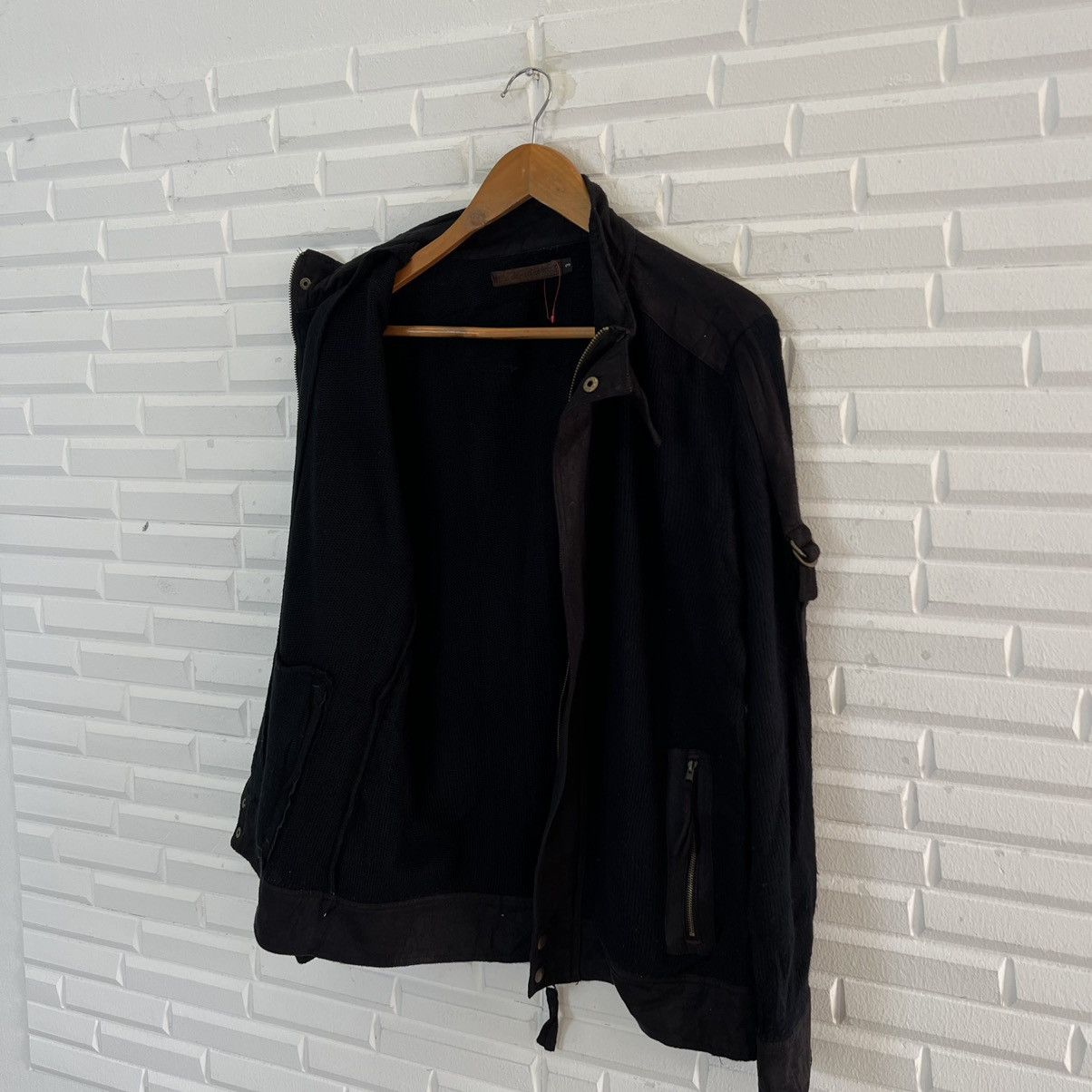 Hysteric Glamour ICONIC BLACK PARACHUTE BIKER JACKET HARA JAPAN CARGO Size US M / EU 48-50 / 2 - 12 Thumbnail