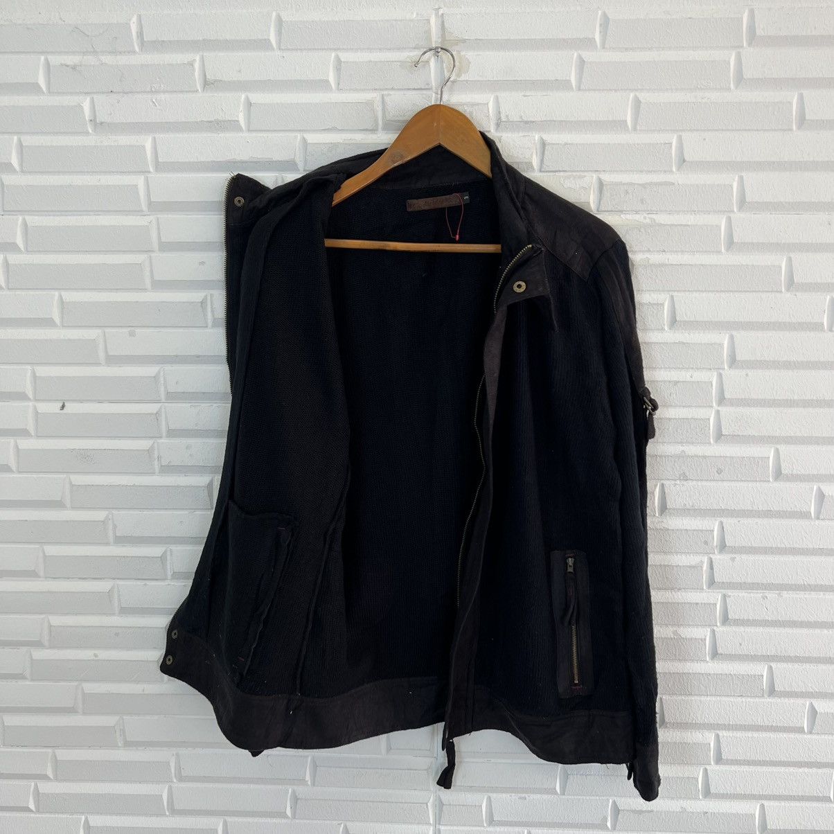 Hysteric Glamour ICONIC BLACK PARACHUTE BIKER JACKET HARA JAPAN CARGO Size US M / EU 48-50 / 2 - 11 Thumbnail